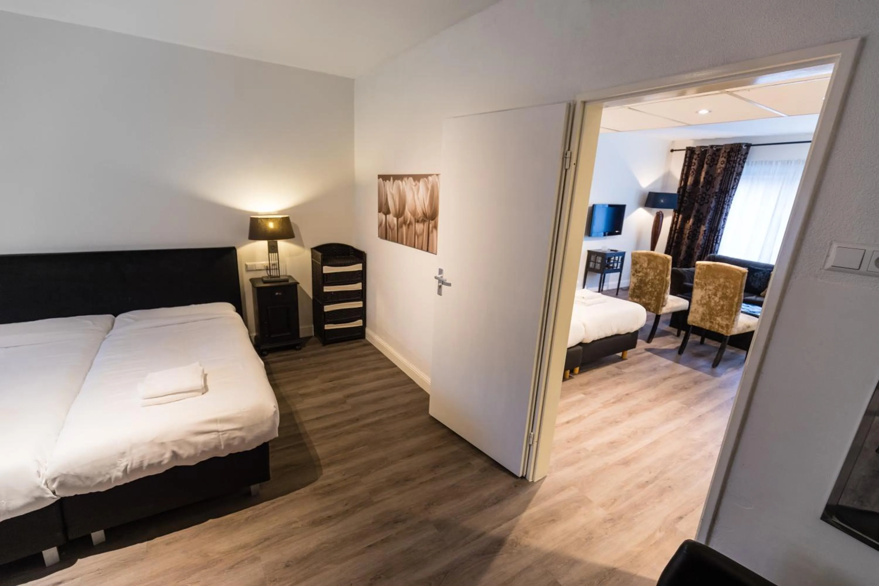 Bed in Hotel de Duif Lisse - Keukenhof