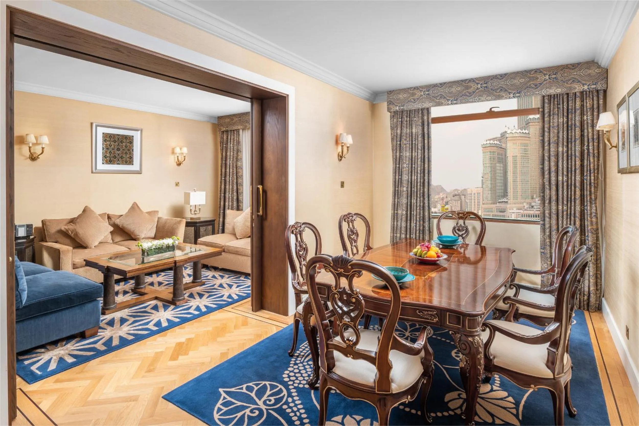 Living room in Anjum Makkah Hotel