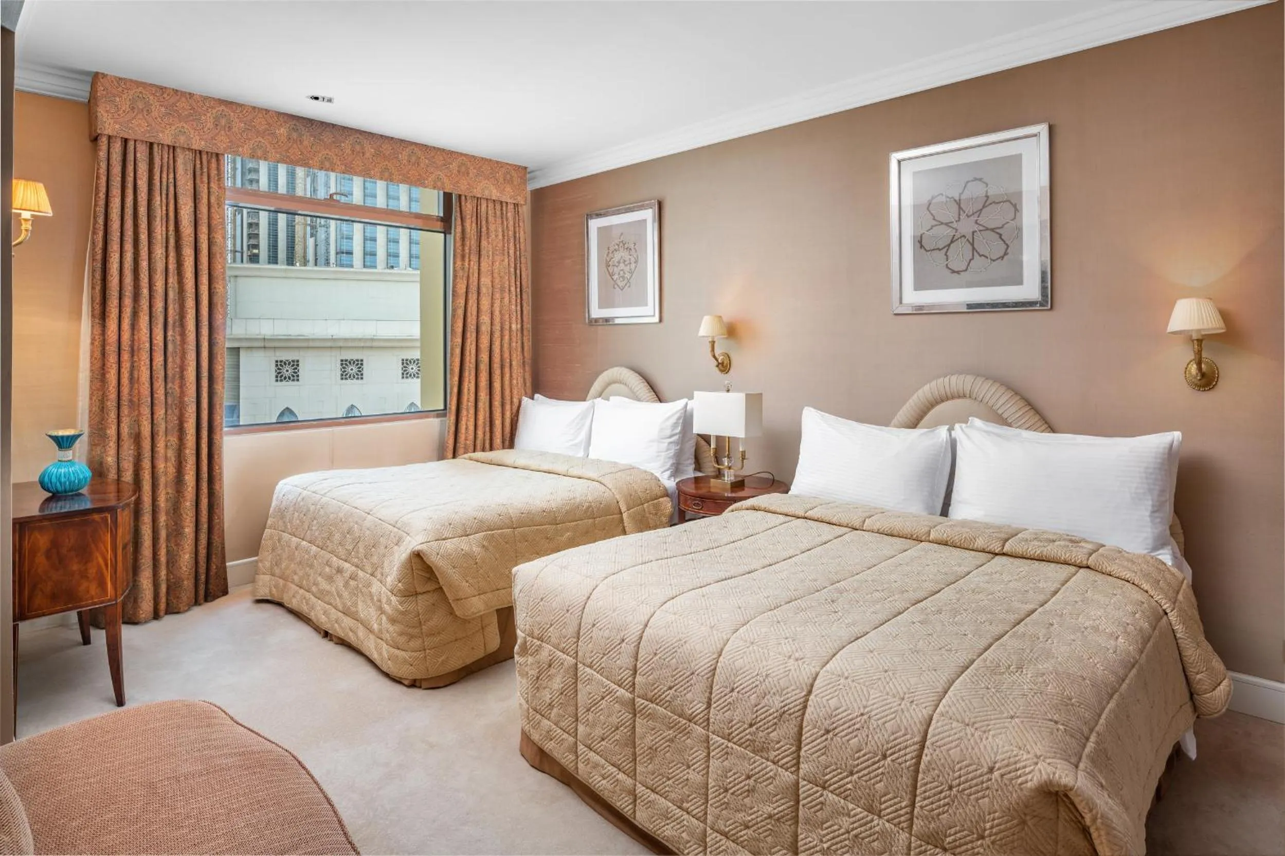 Bed in Anjum Makkah Hotel