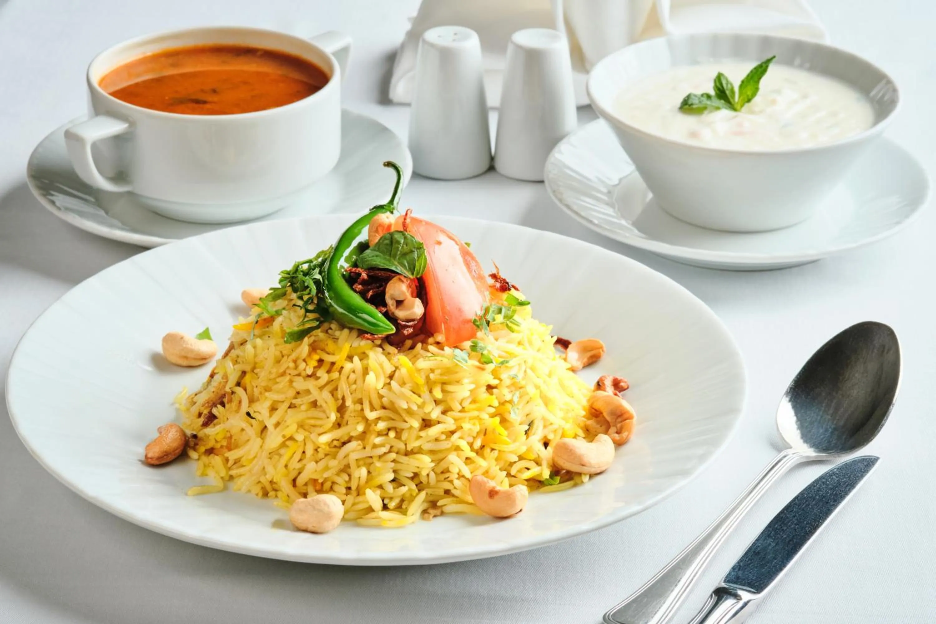 Food and drinks in Anjum Makkah Hotel