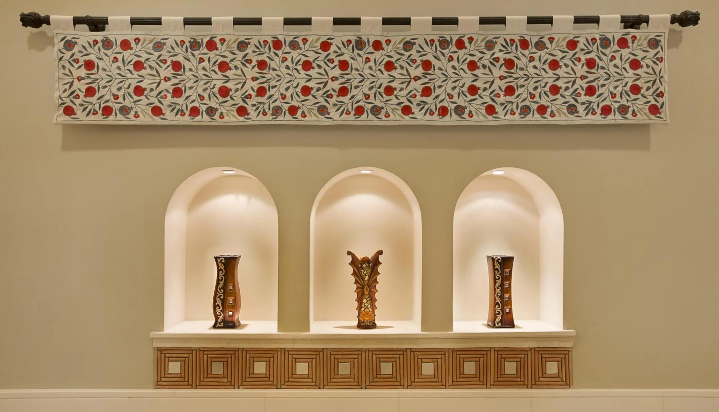 Decorative detail in Anjum Makkah Hotel