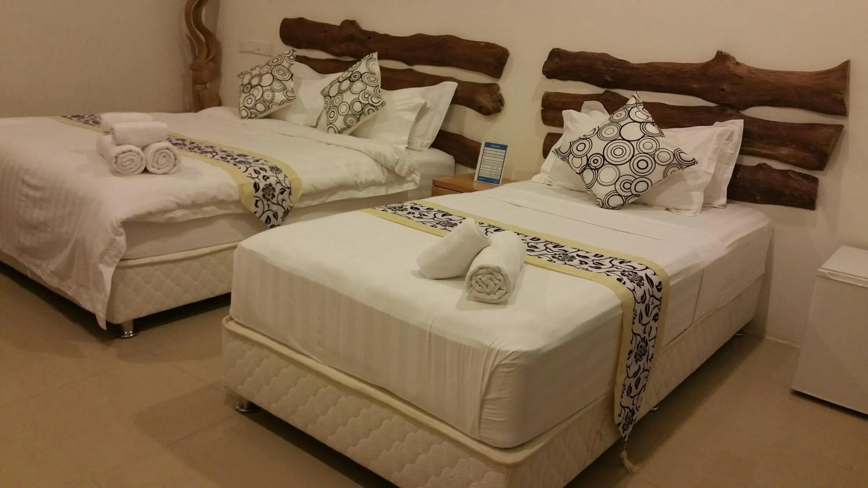 Bed in Ras Rana Lodge