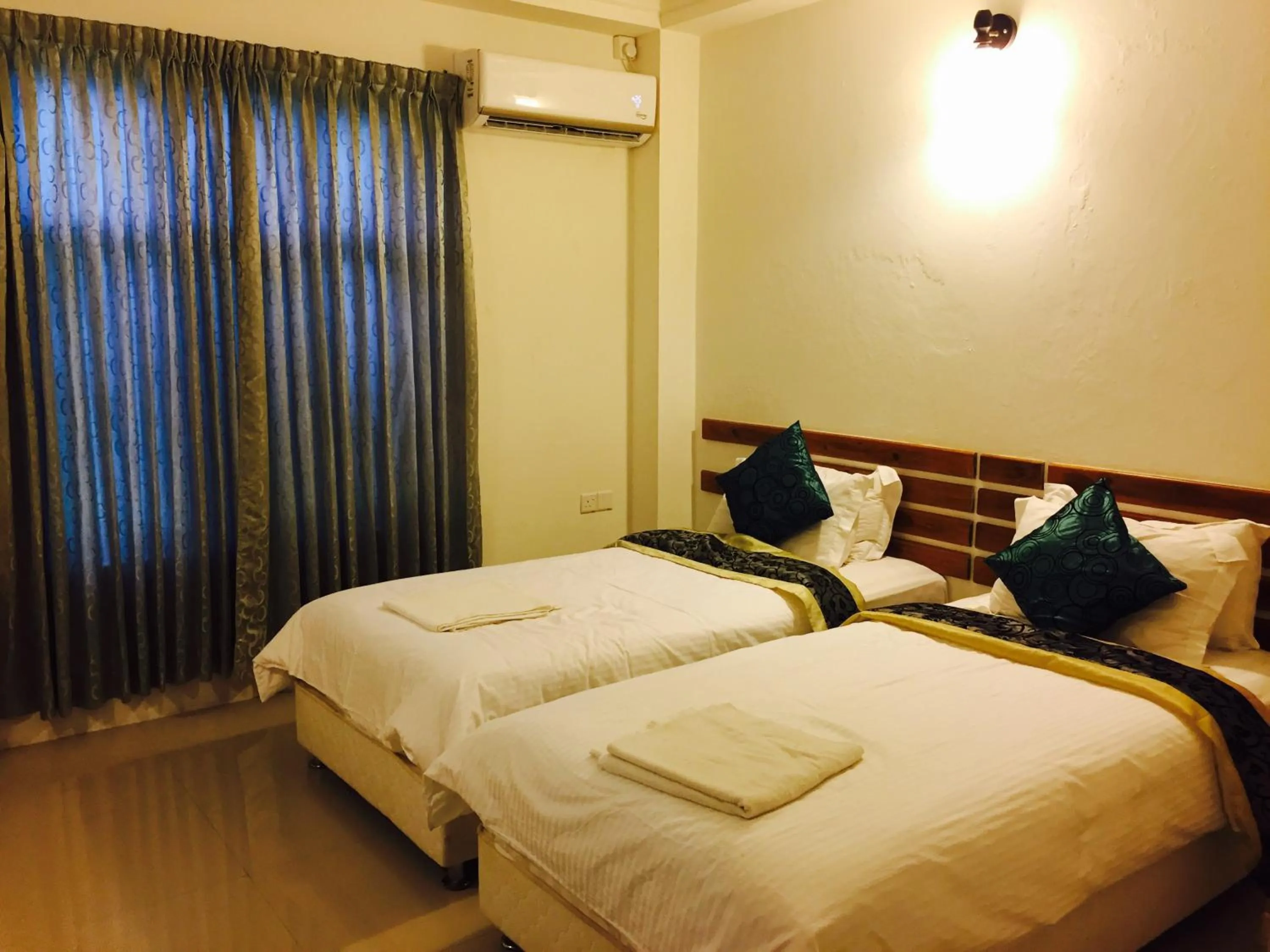 Bed in Ras Rana Lodge