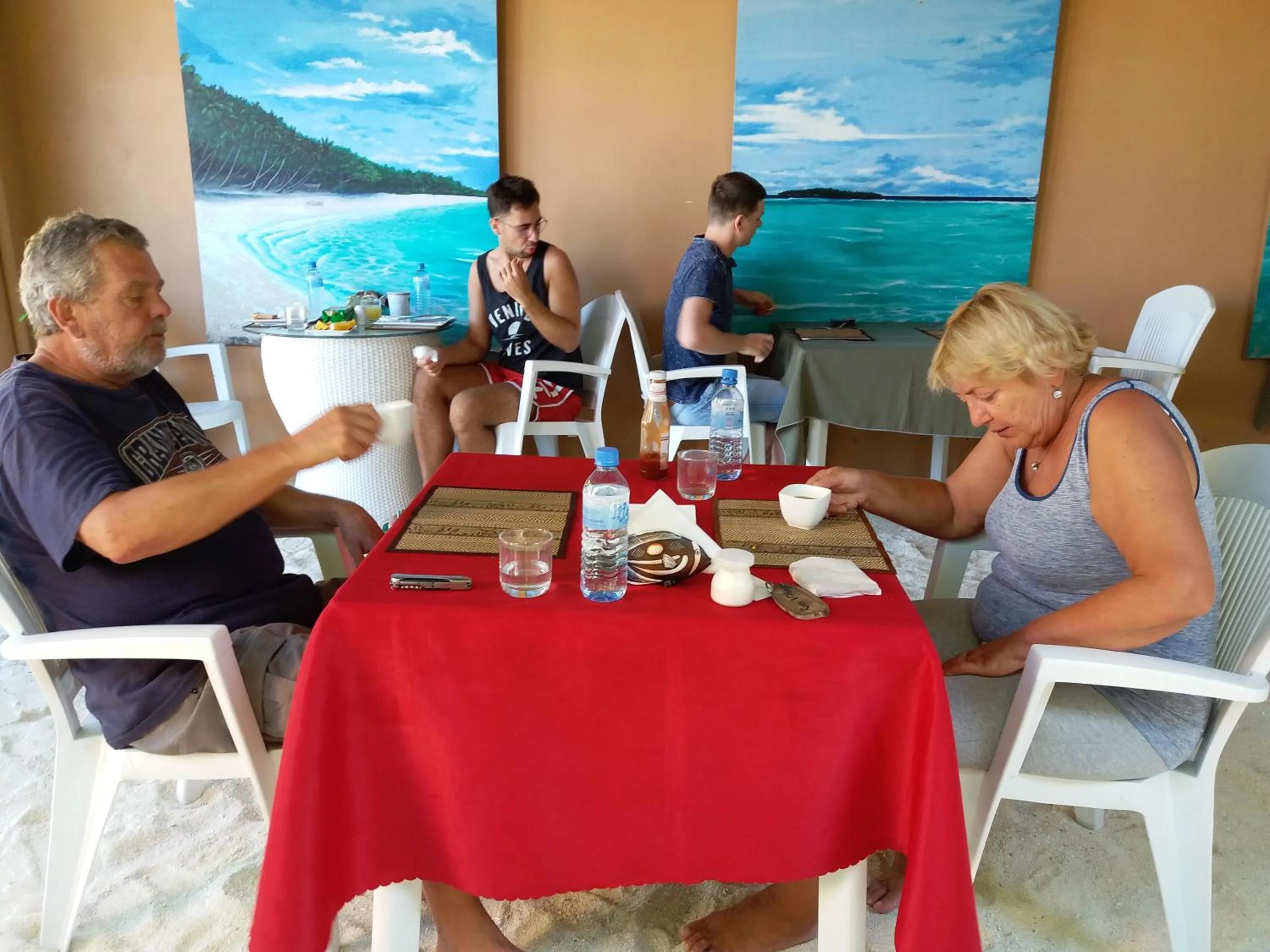 Dining area in Ras Rana Lodge