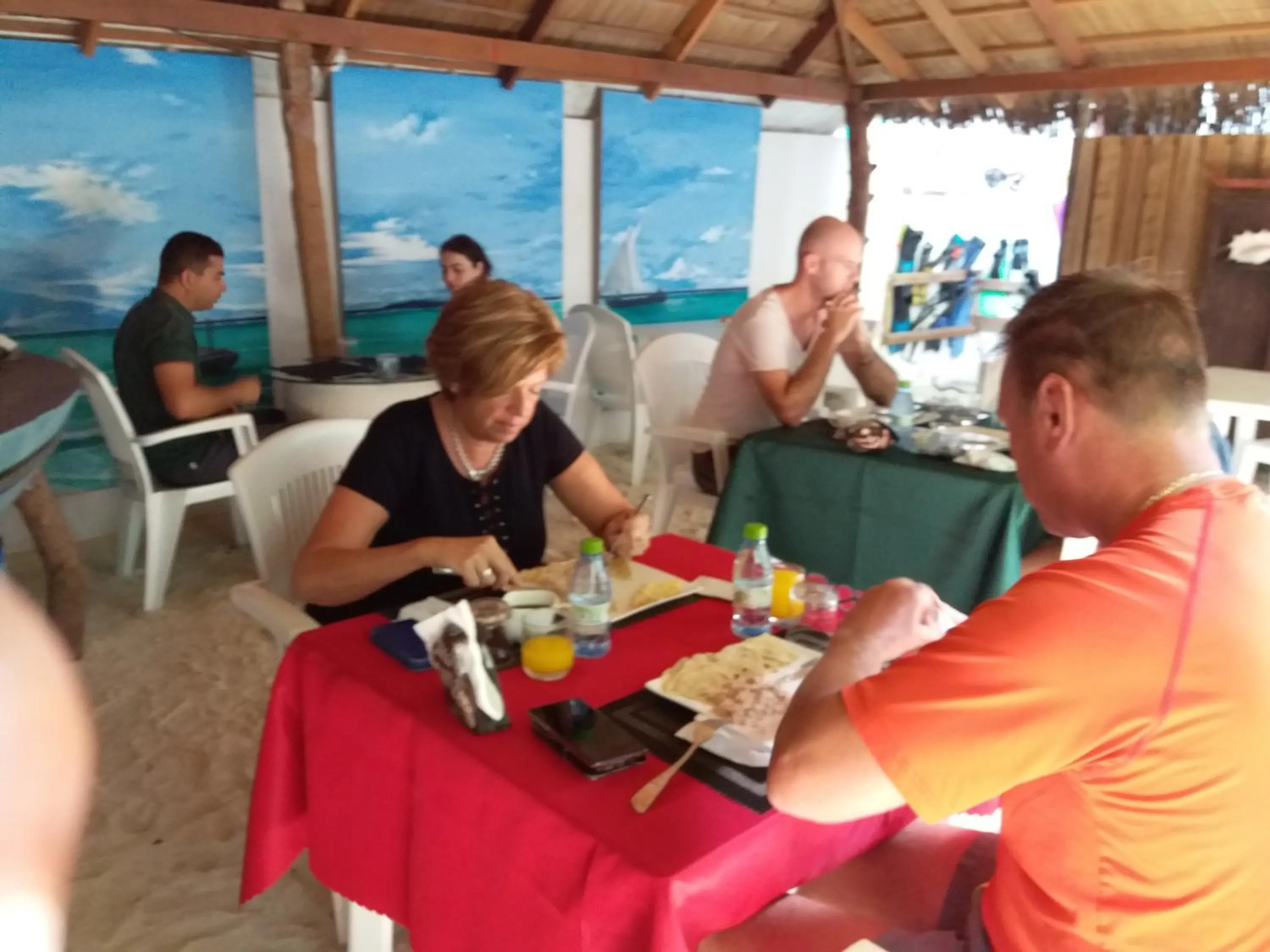 Dining area in Ras Rana Lodge