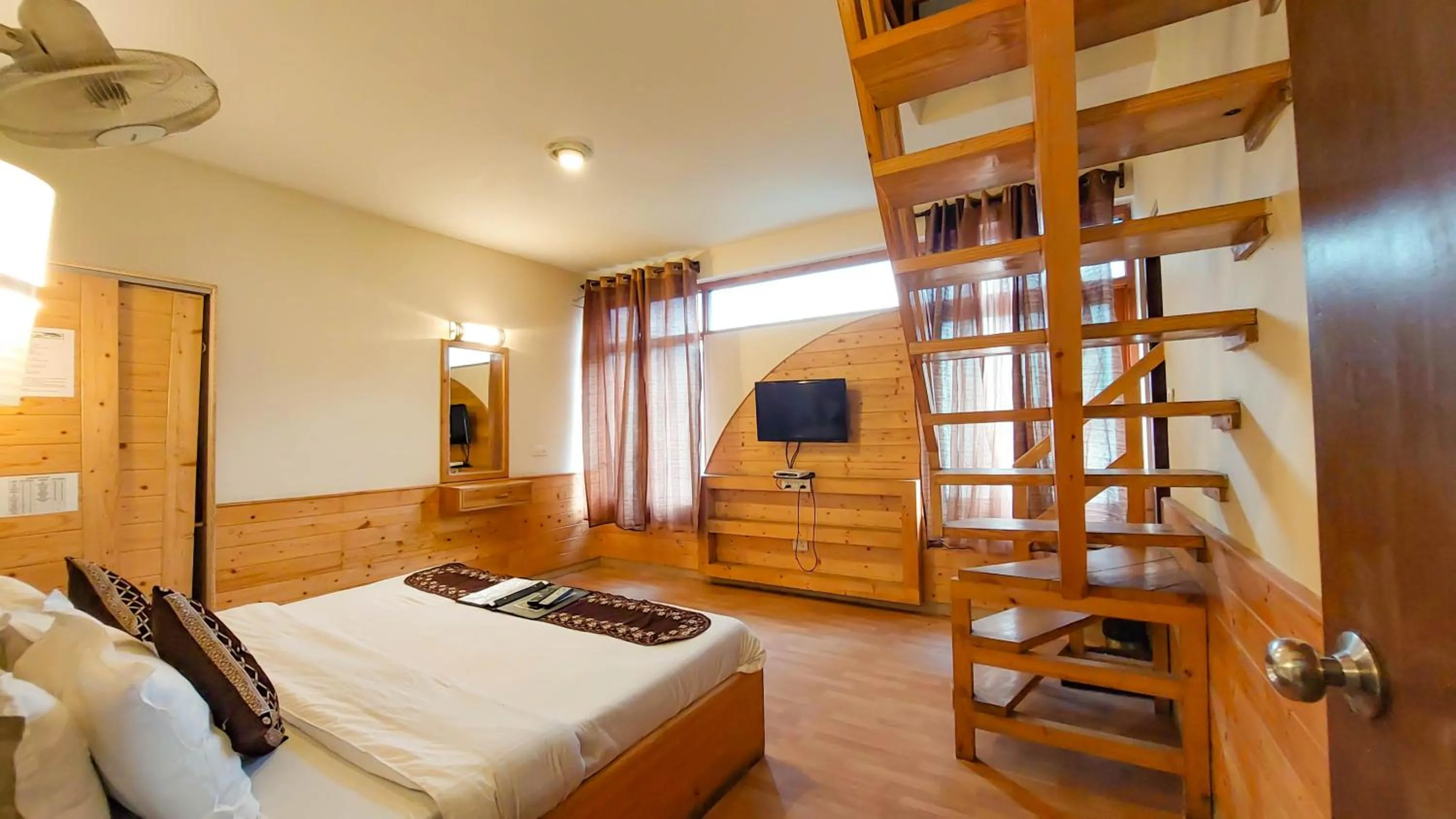 Bed in Ride At Hill-Nihal Hotel & Cottage