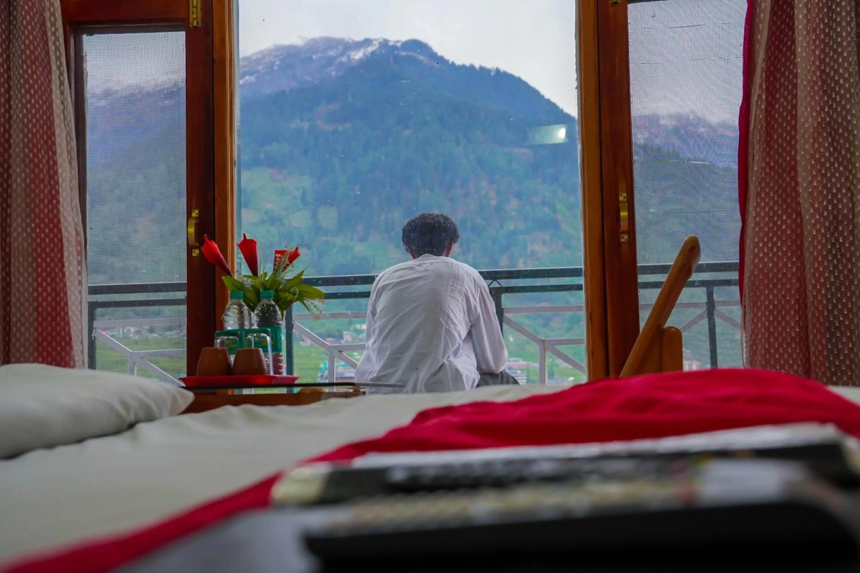 Bed in Ride At Hill-Nihal Hotel & Cottage