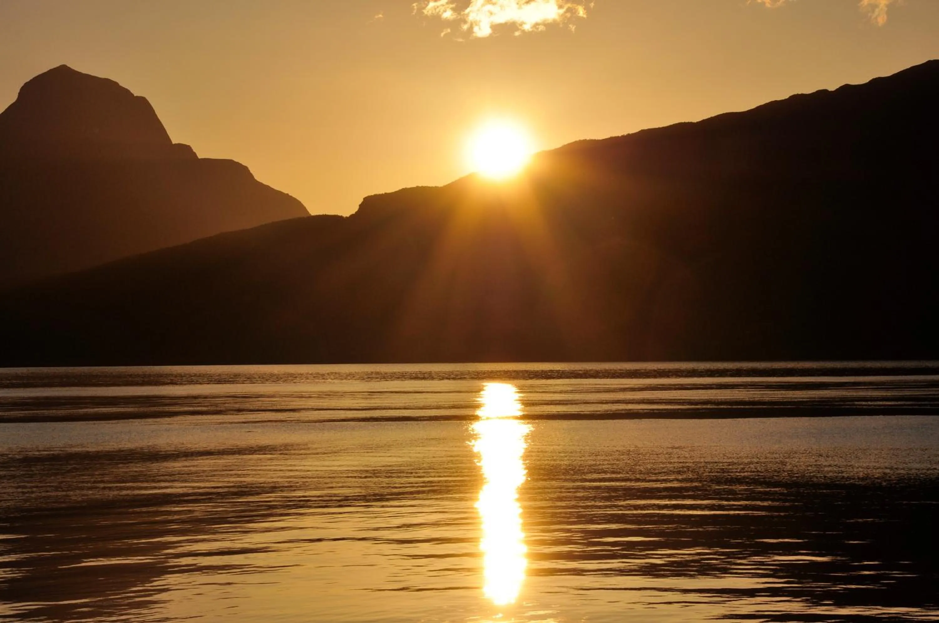 View (from property/room) in Topcamp Havblikk - Helgeland
