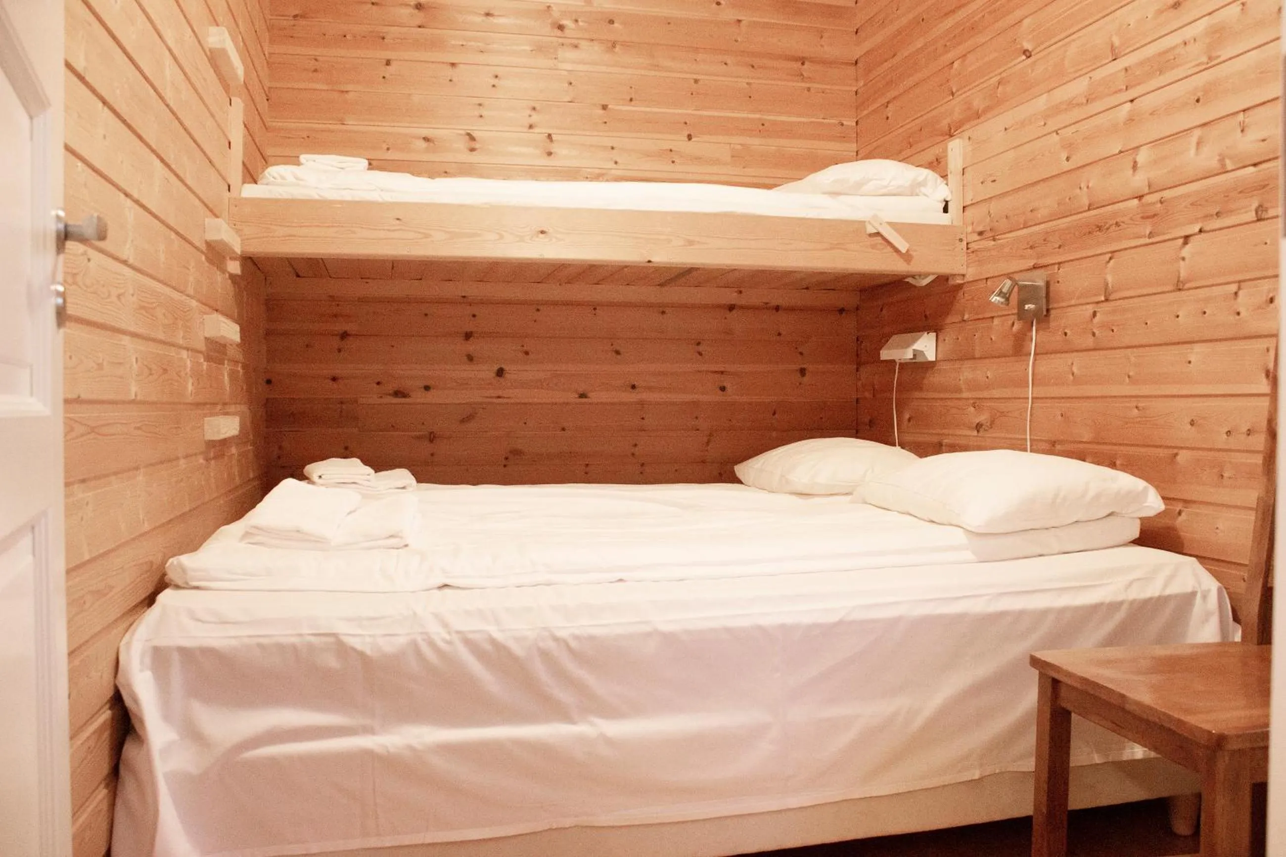 Bedroom, Bed in Topcamp Havblikk - Helgeland