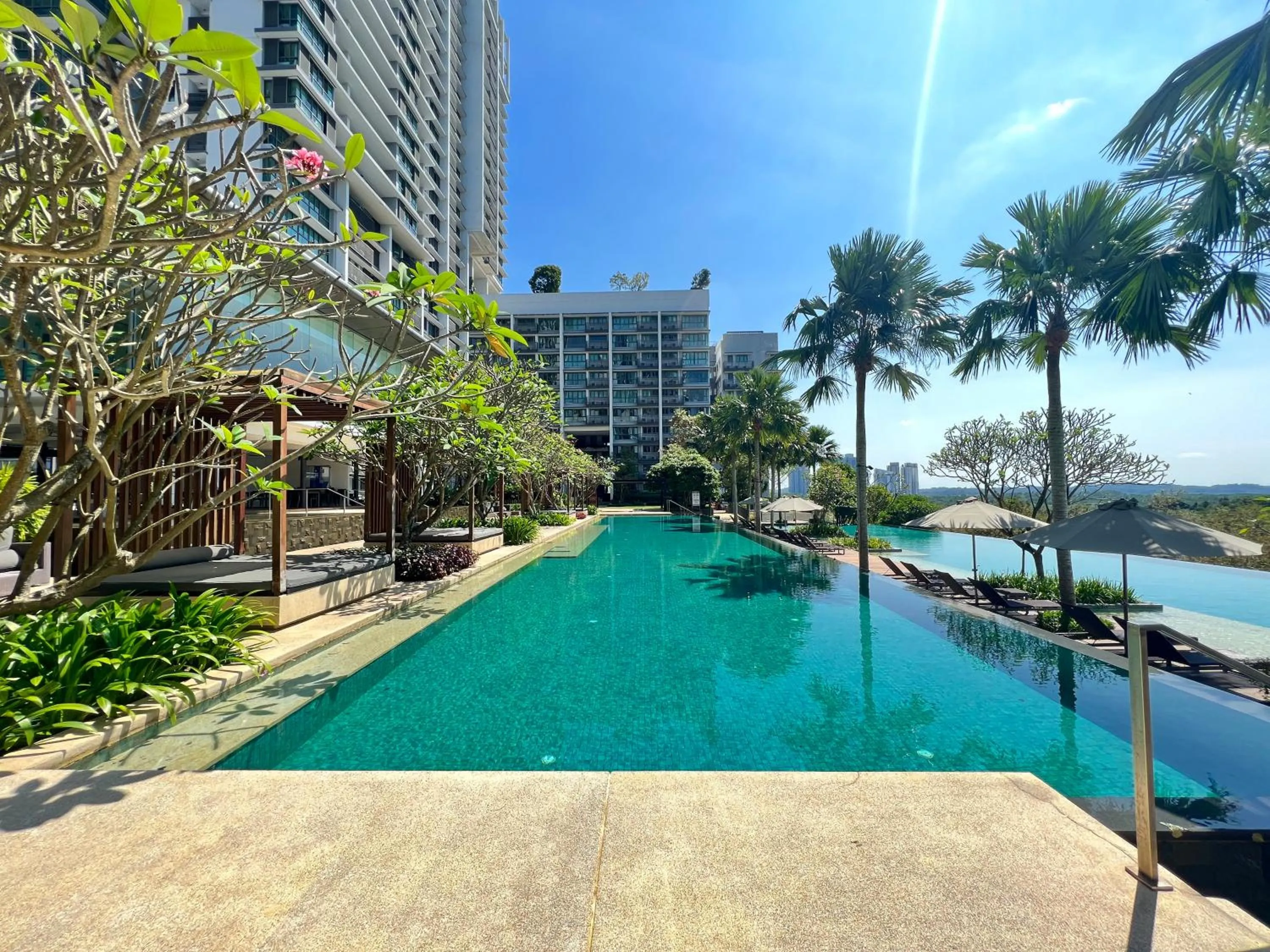 Swimming pool in Iskandar Residence @ UHA