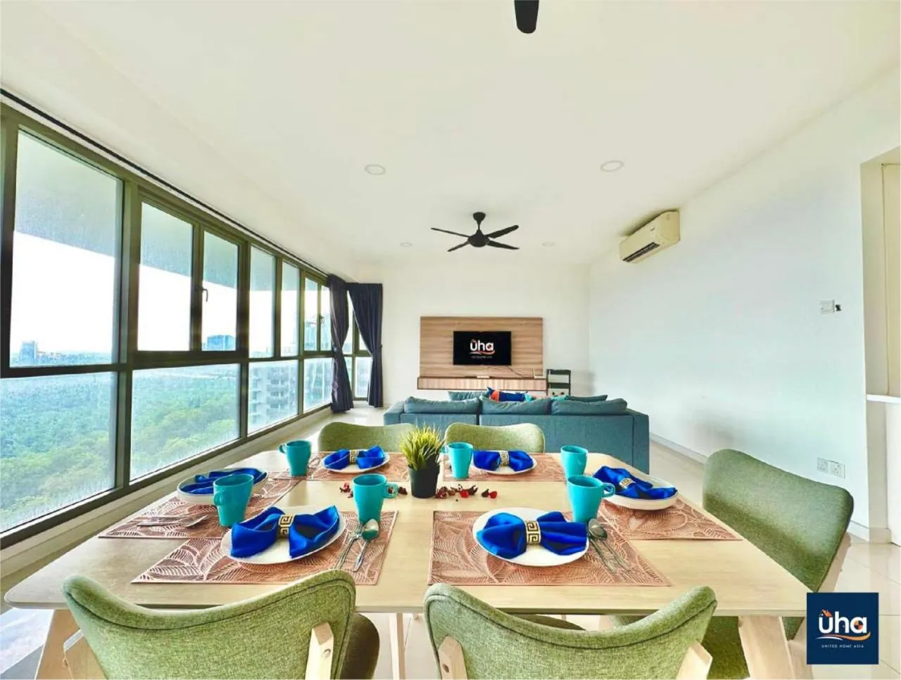 Communal lounge/ TV room in Iskandar Residence @ UHA