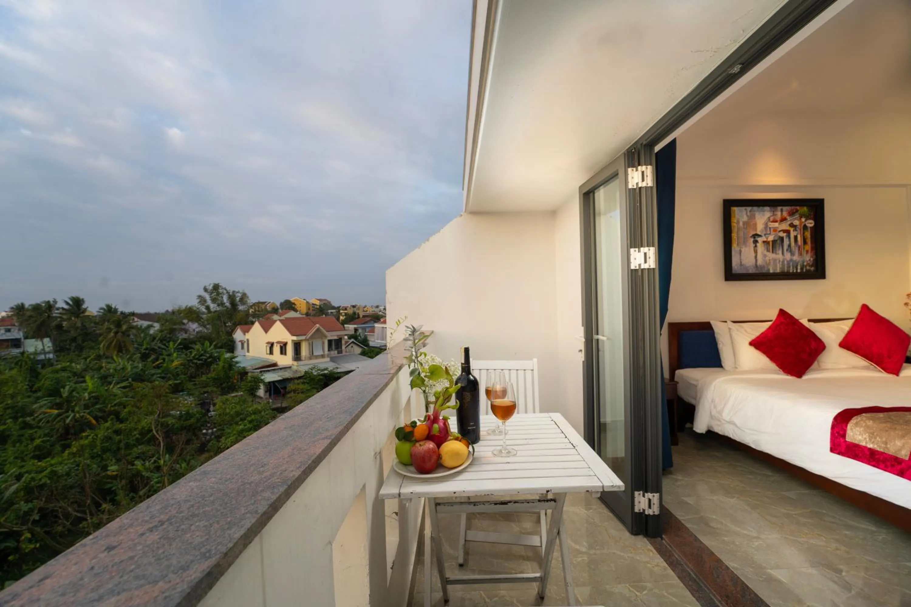 View (from property/room), Bed in May Boutique Villa Hội An