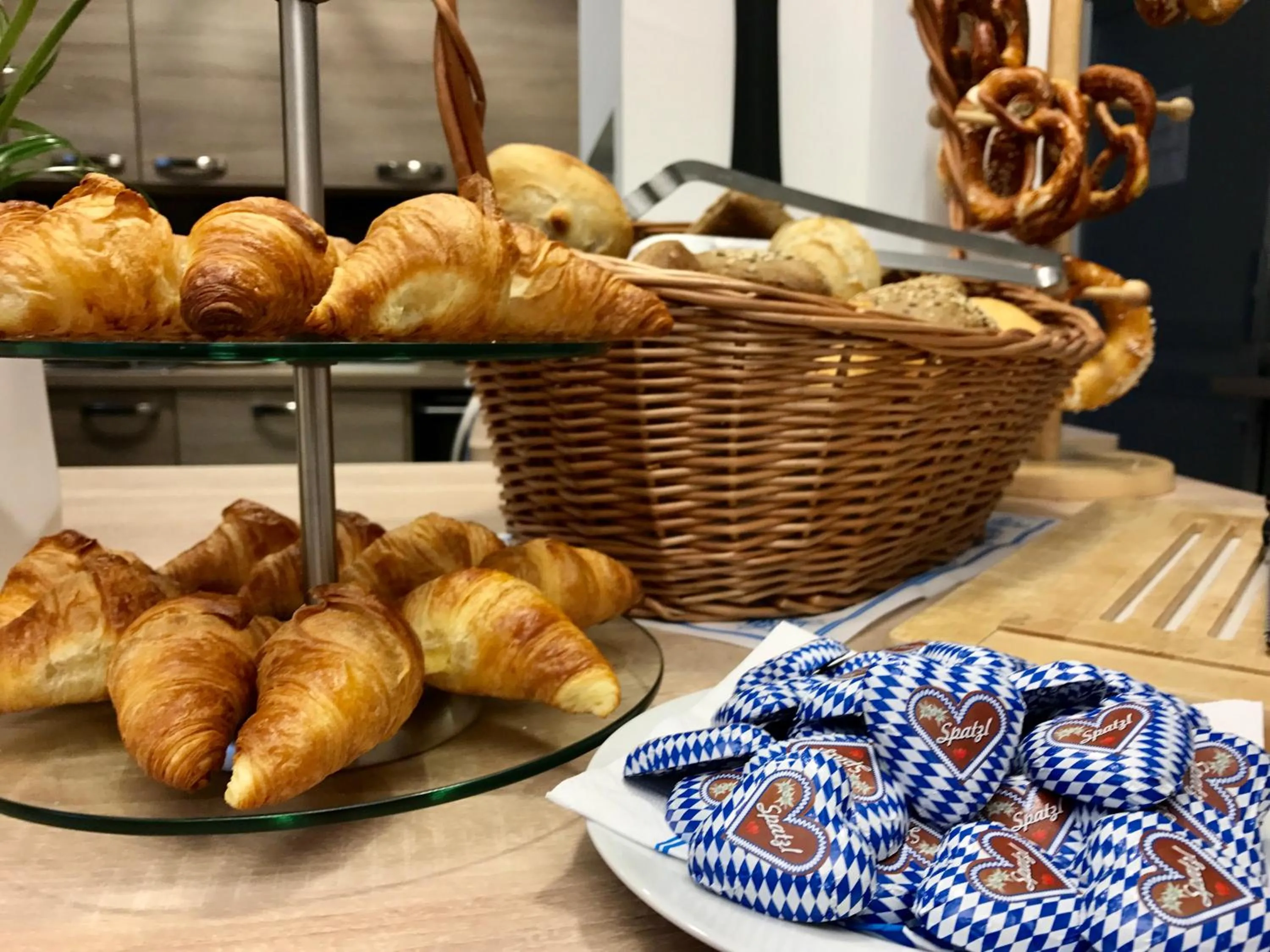 Continental breakfast in CREO Munich City