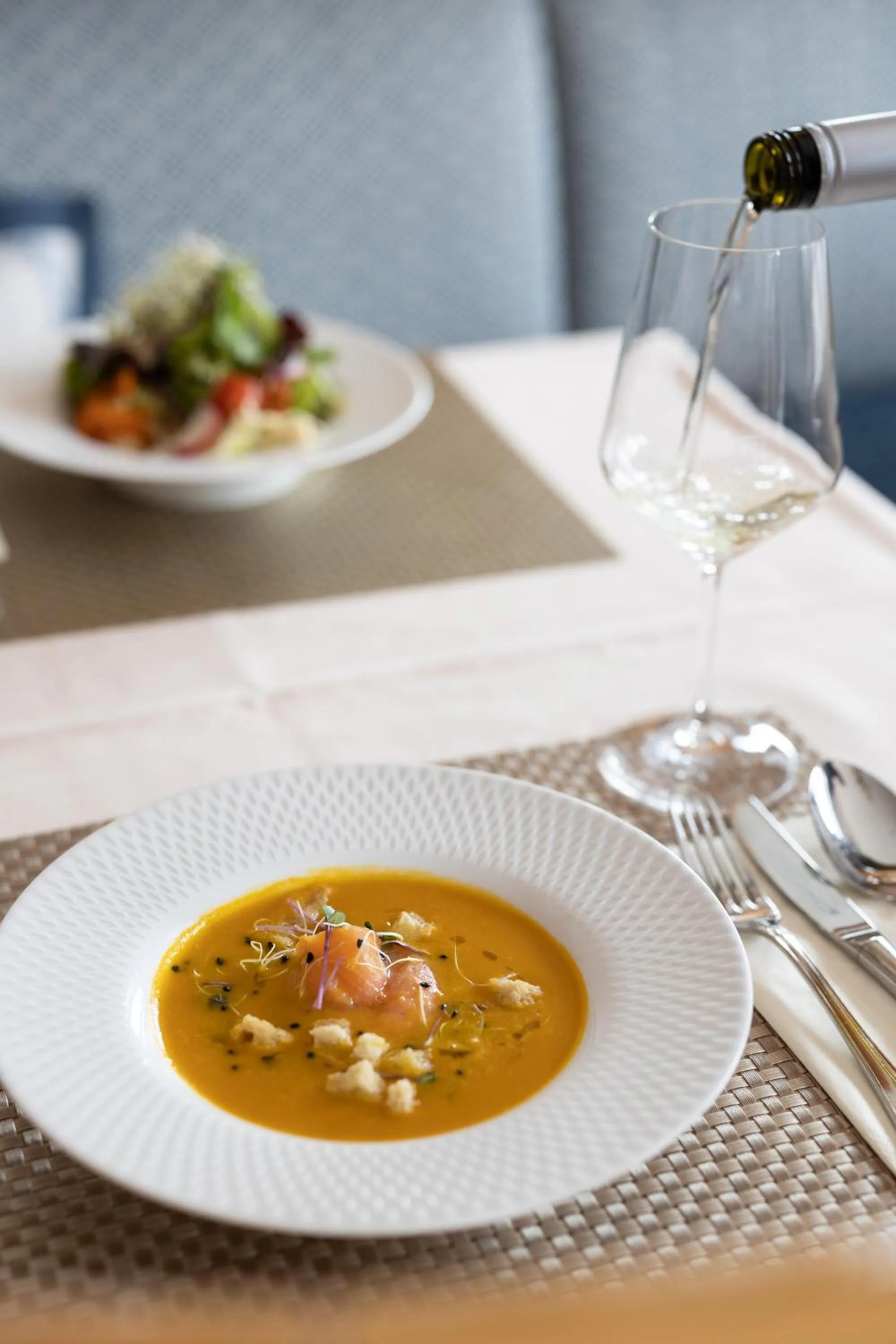 Restaurant/places to eat in Parkhotel an der Therme