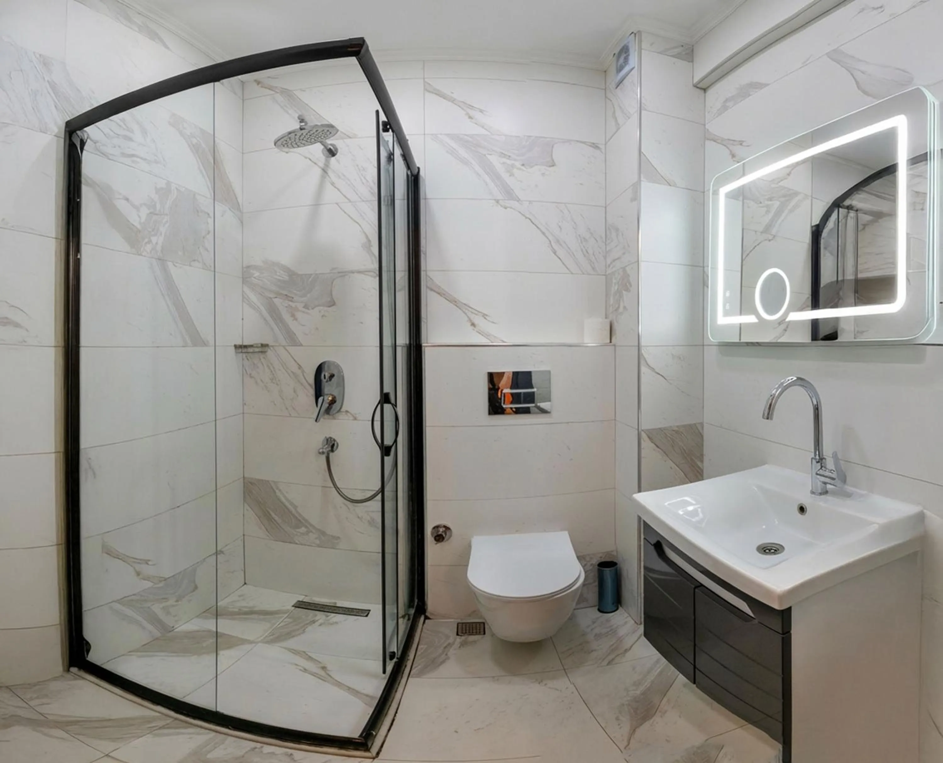 Bathroom in hotel La Vitrine