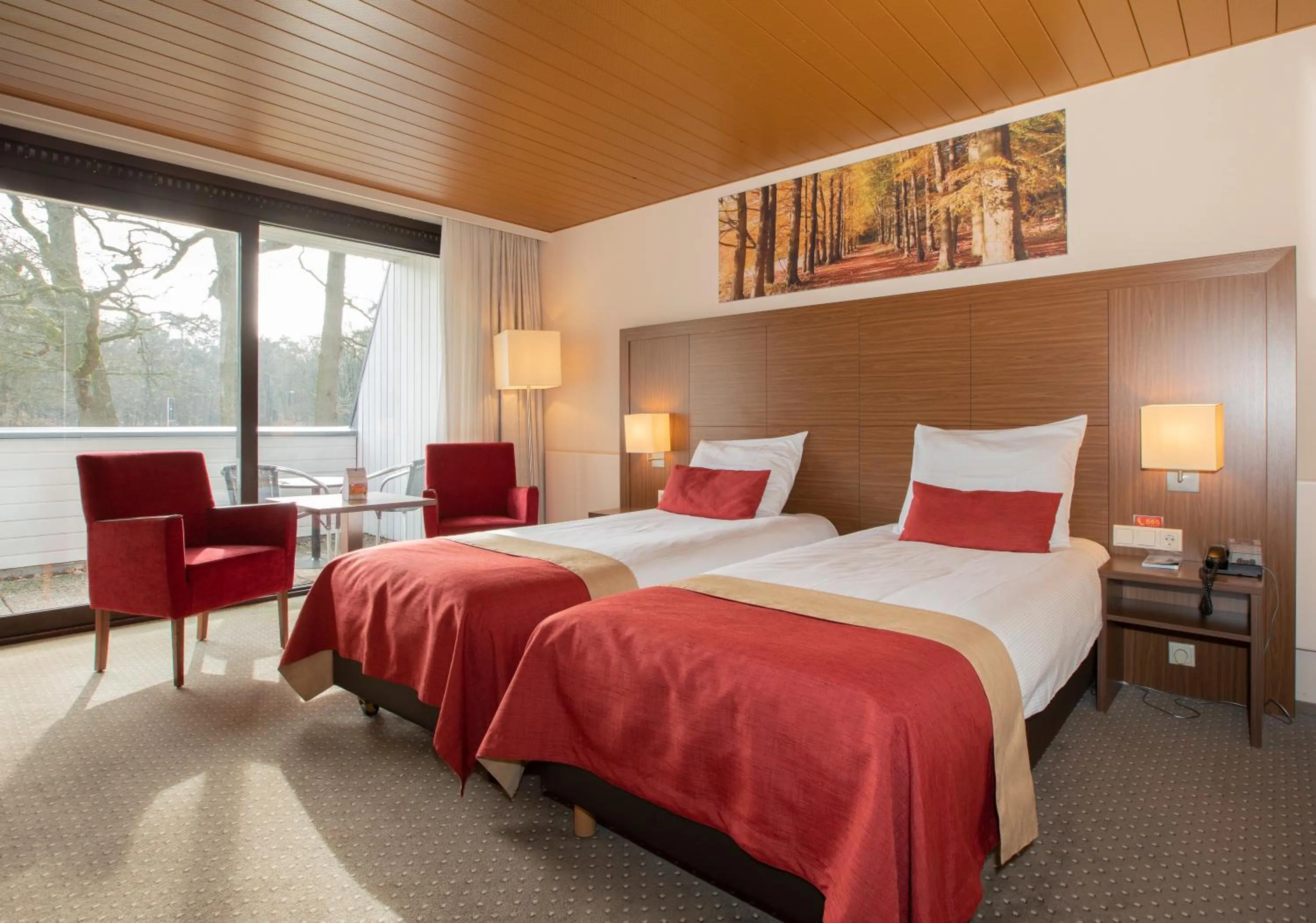 Photo of the whole room, Bed in Fletcher Hotel-Restaurant Wolfheze