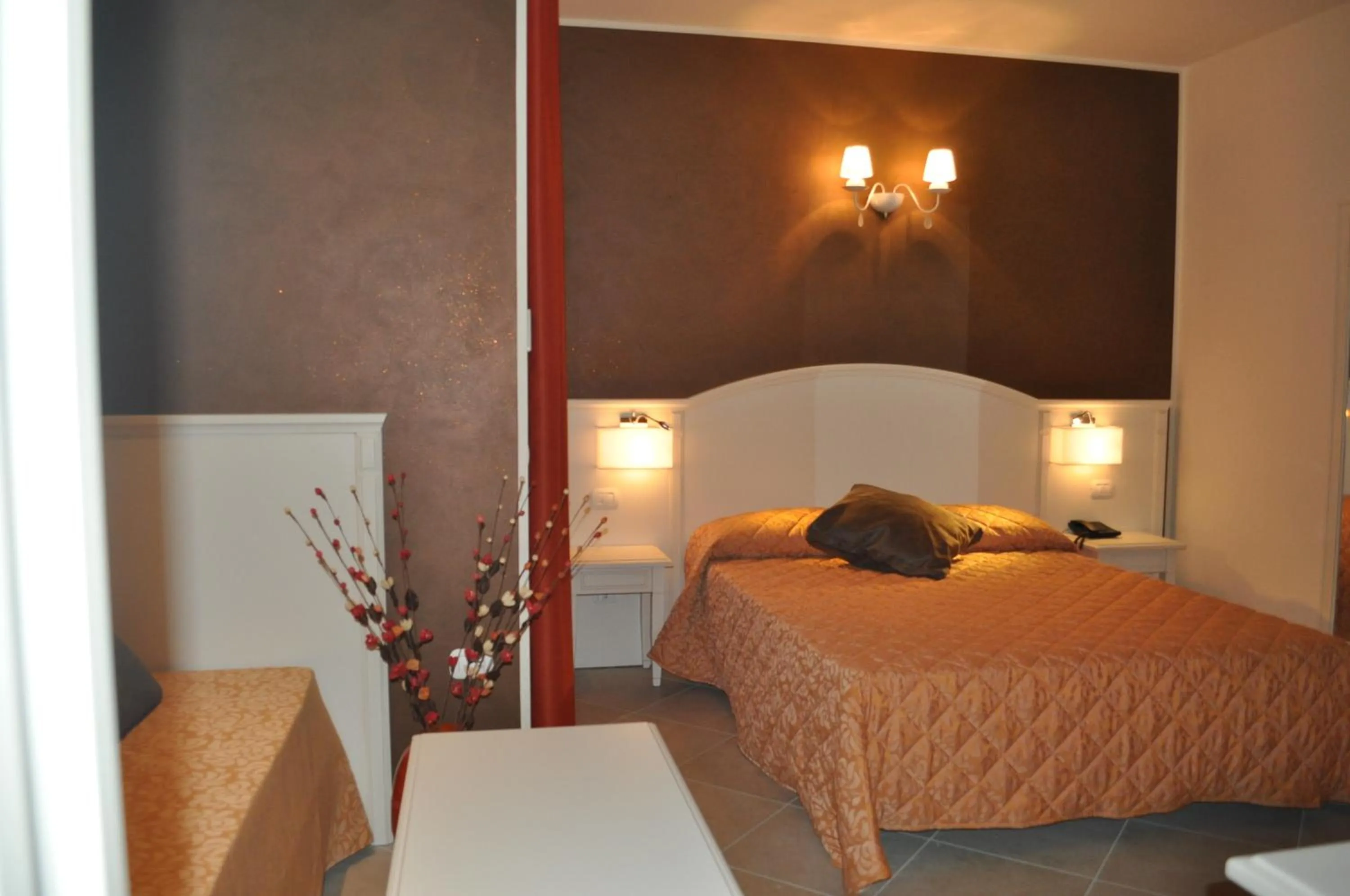 Bedroom, Bed in Hotel Centova