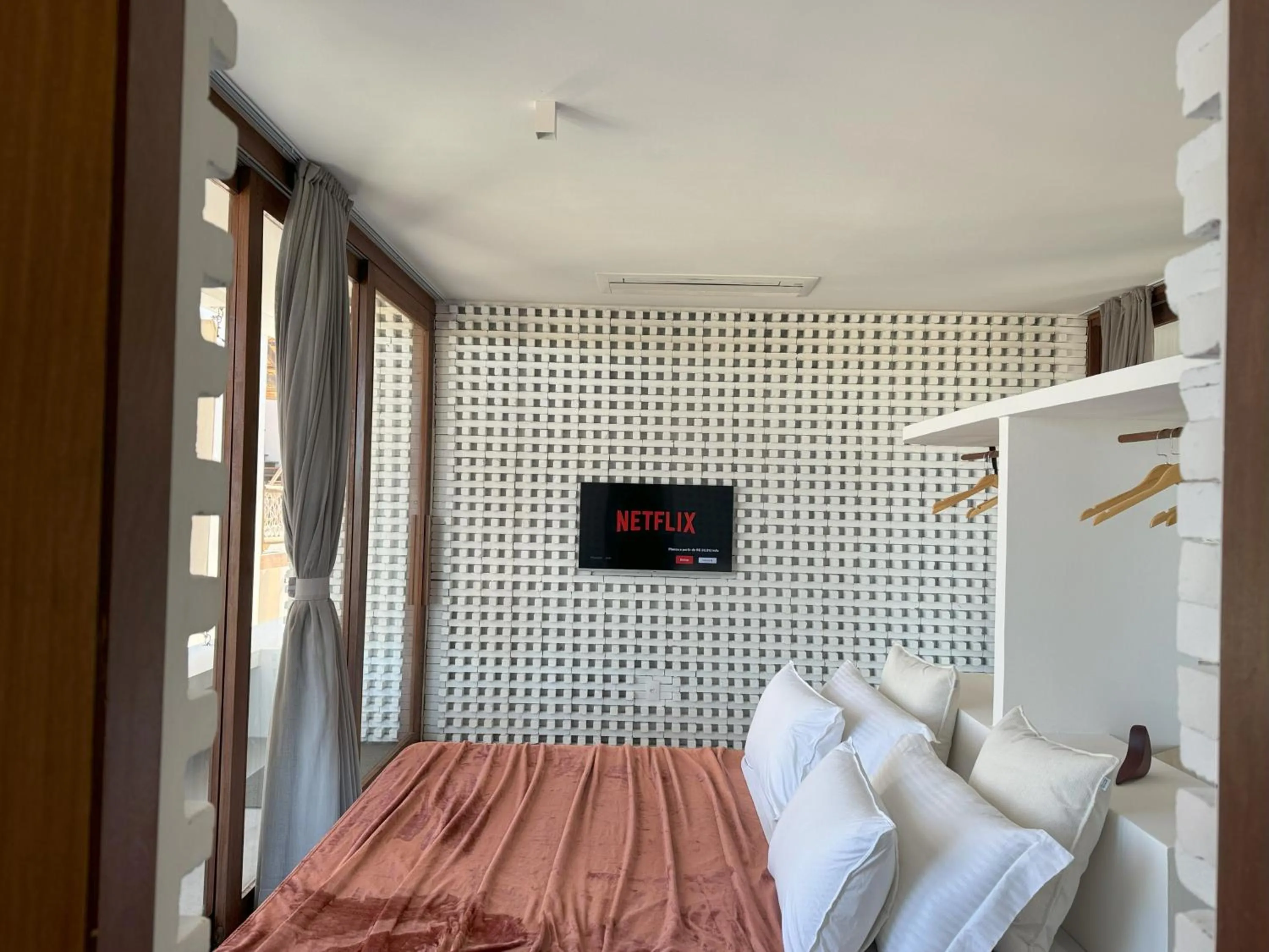 Bed in Pousada Mestizo