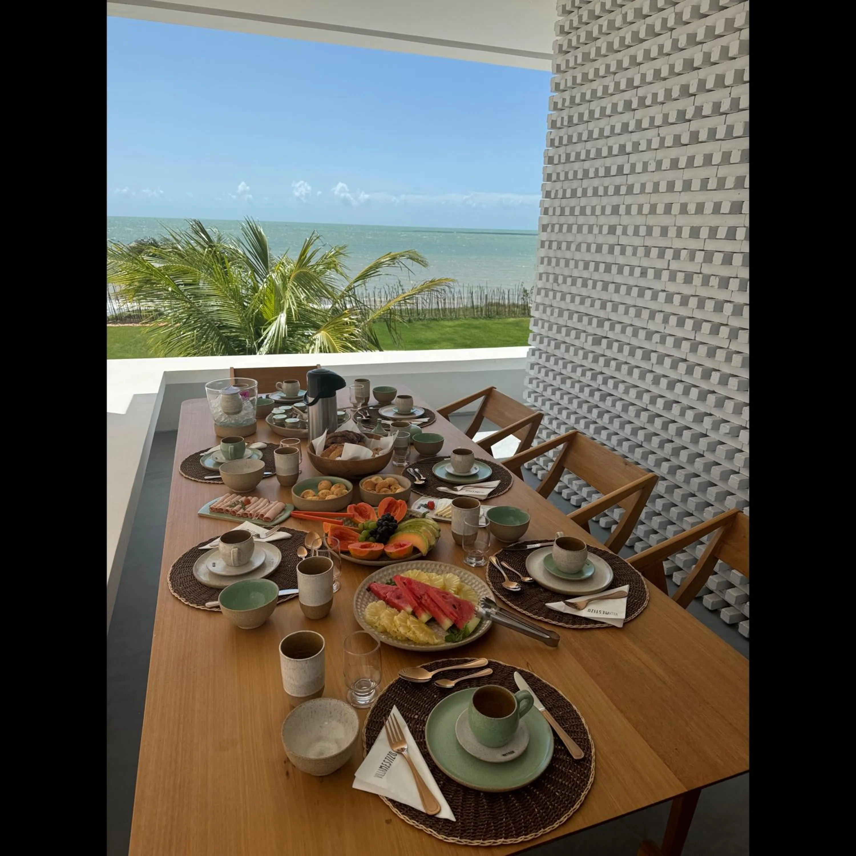 Sea view in Pousada Mestizo