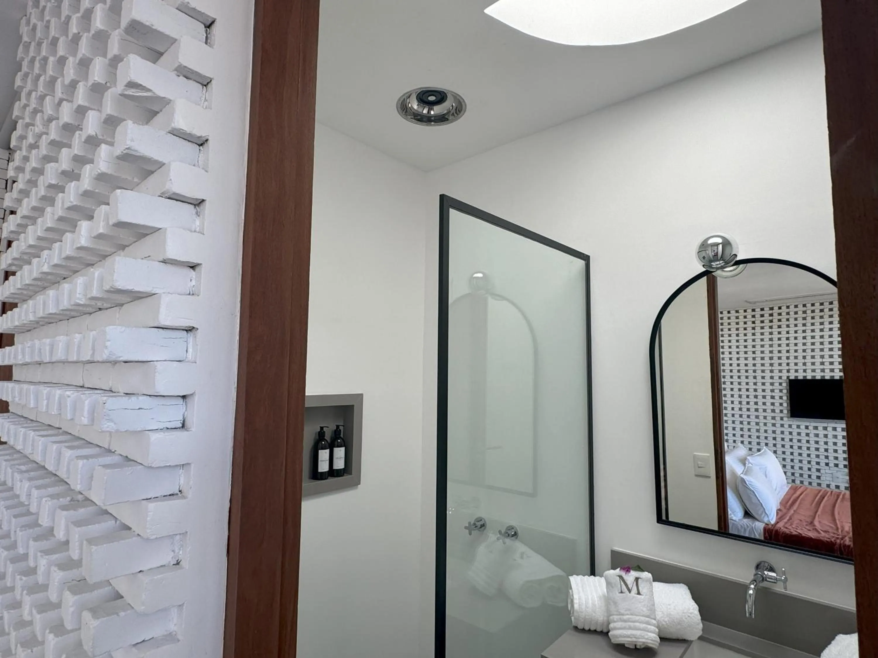 Shower in Pousada Mestizo