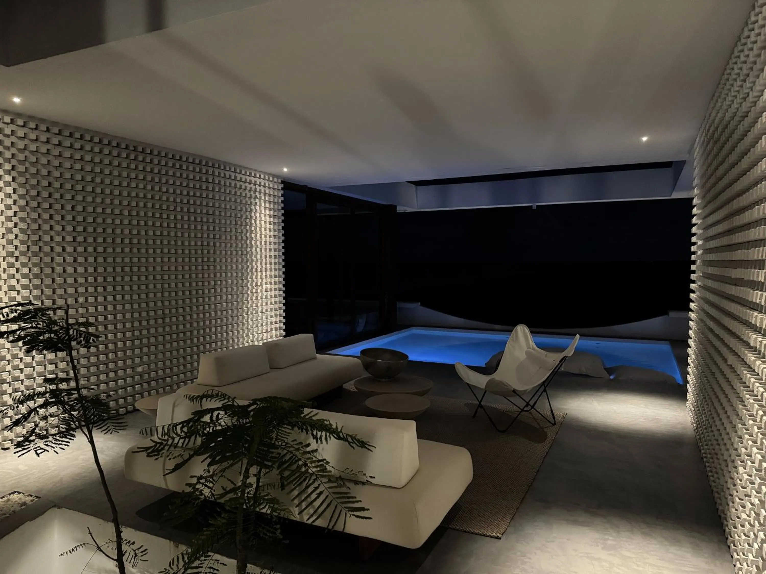 Living room, Bed in Pousada Mestizo