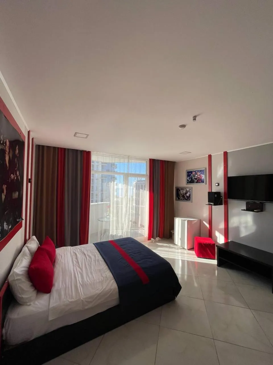 Bed in Rock Hotel First Line