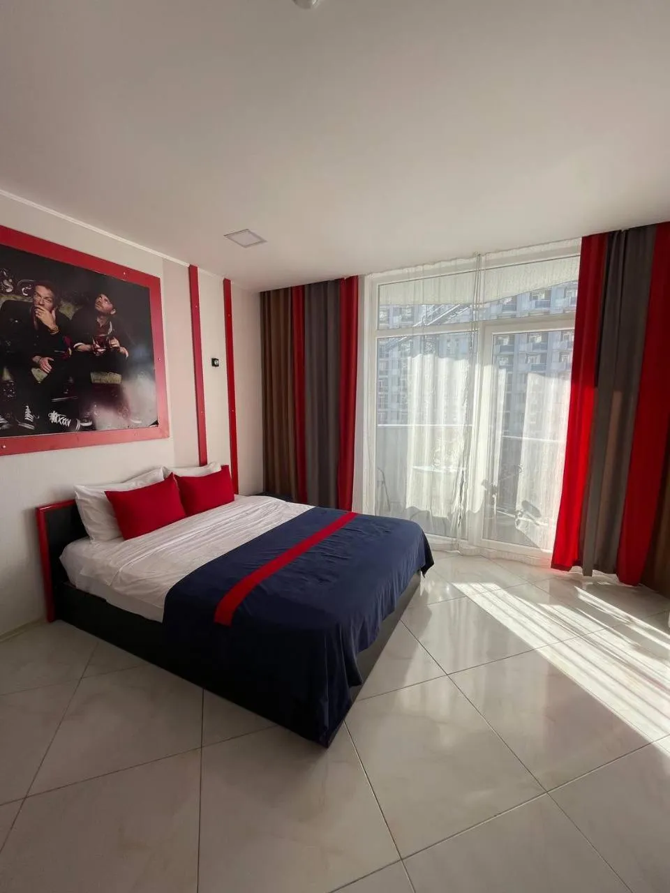 Bed in Rock Hotel First Line