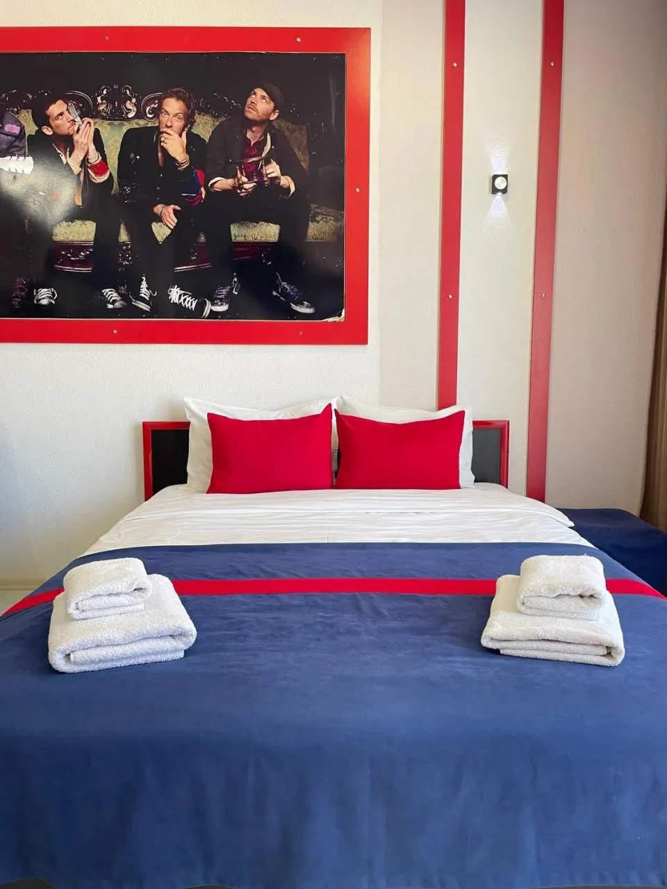 Bed in Rock Hotel First Line