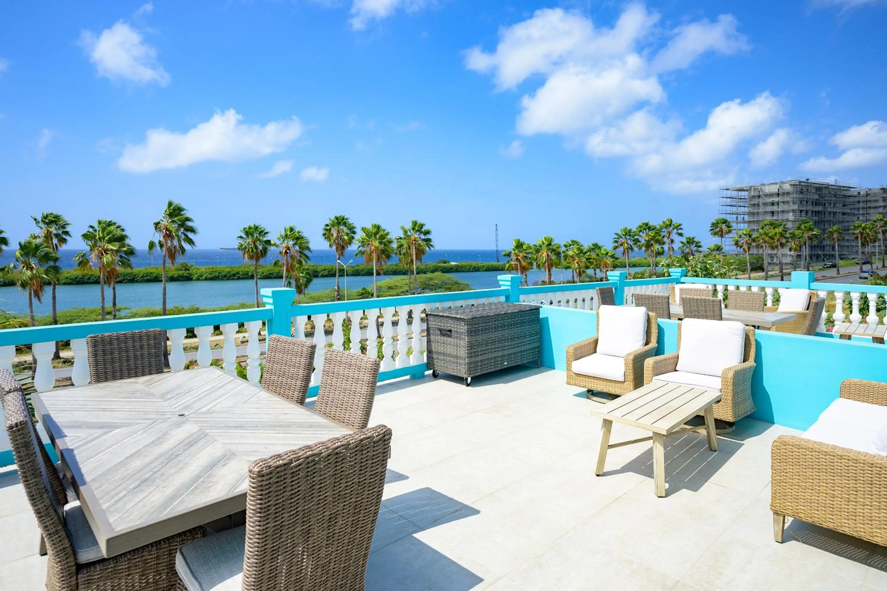 Balcony/Terrace in MERAKII SEAVIEW ESCAPE CURACAO