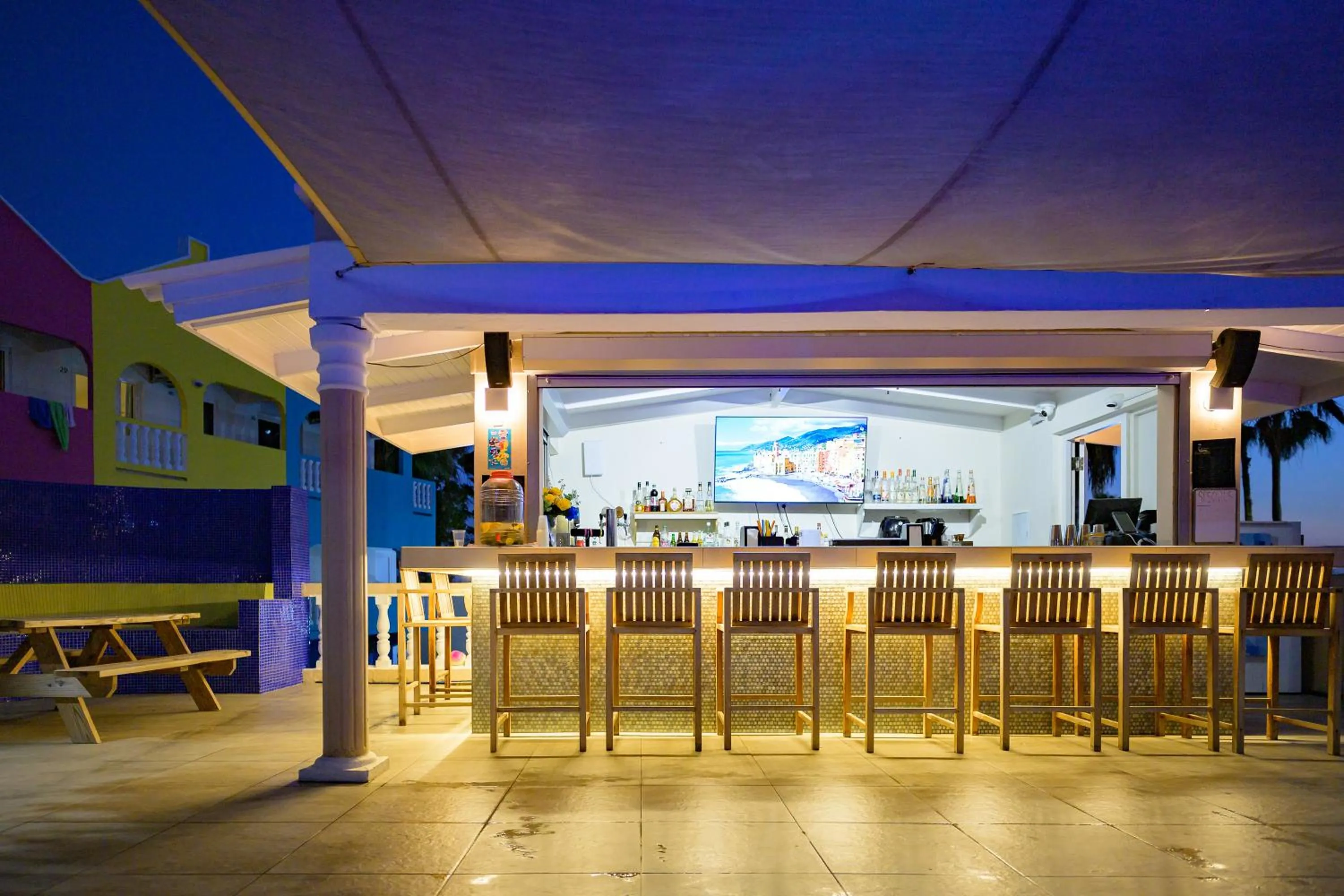 Lounge or bar in MERAKII SEAVIEW ESCAPE CURACAO