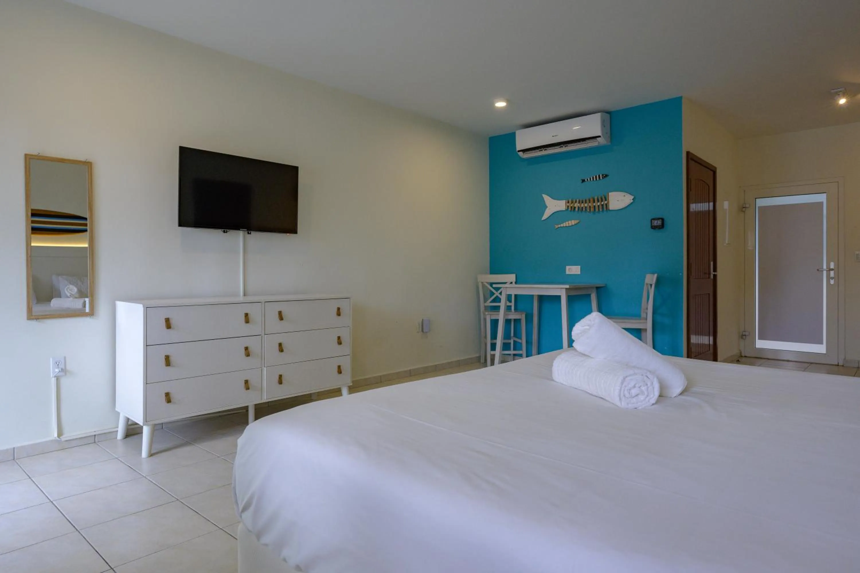 Bed in MERAKII SEAVIEW ESCAPE CURACAO