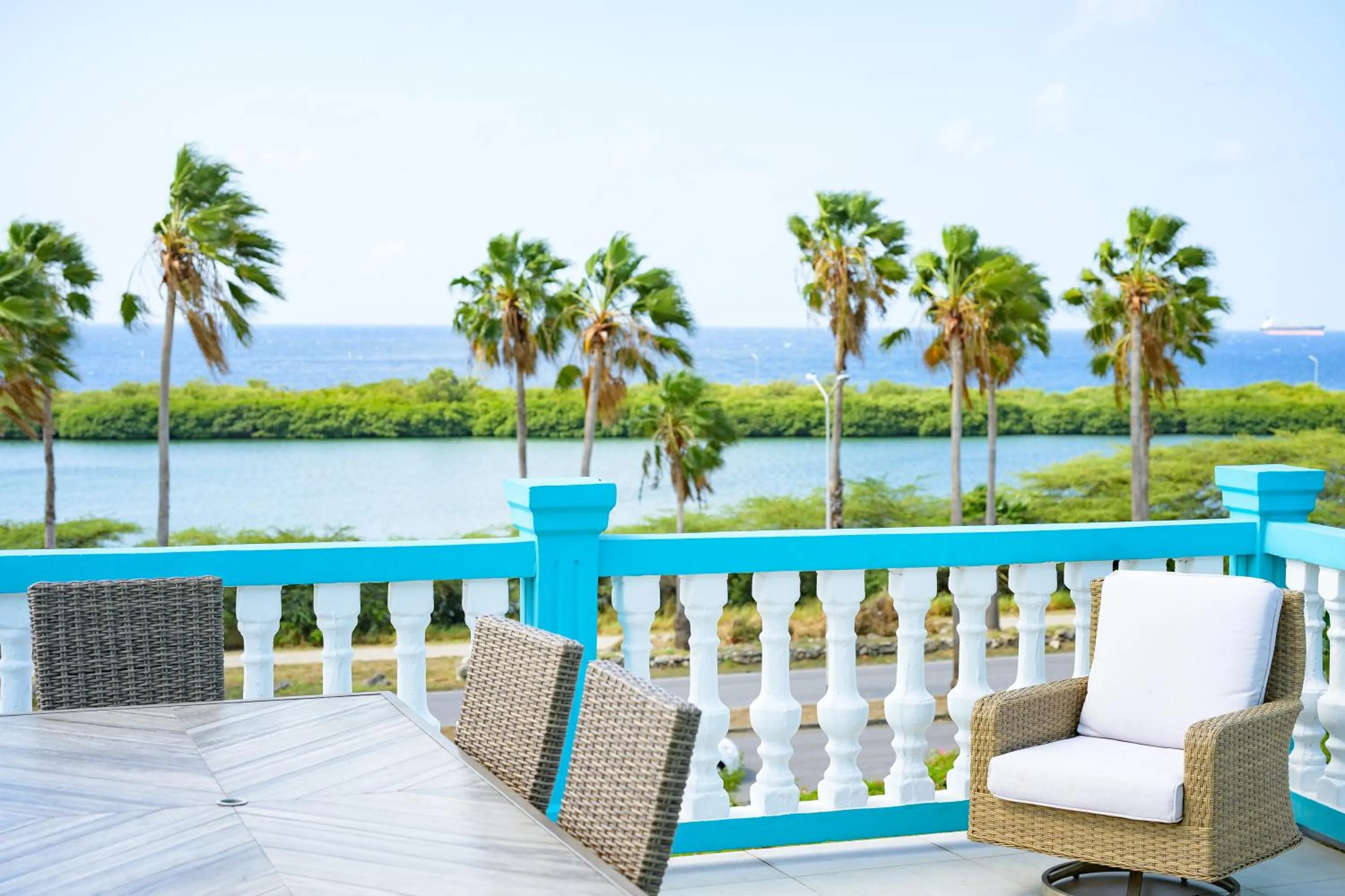 Balcony/Terrace in MERAKII SEAVIEW ESCAPE CURACAO