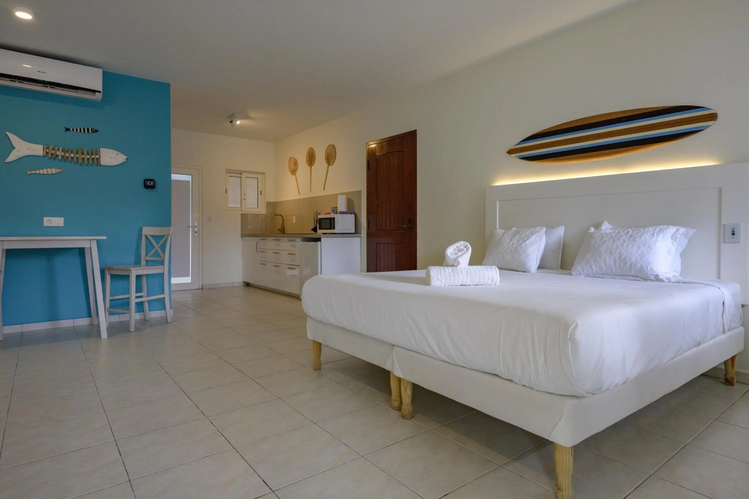 Bed in MERAKII SEAVIEW ESCAPE CURACAO