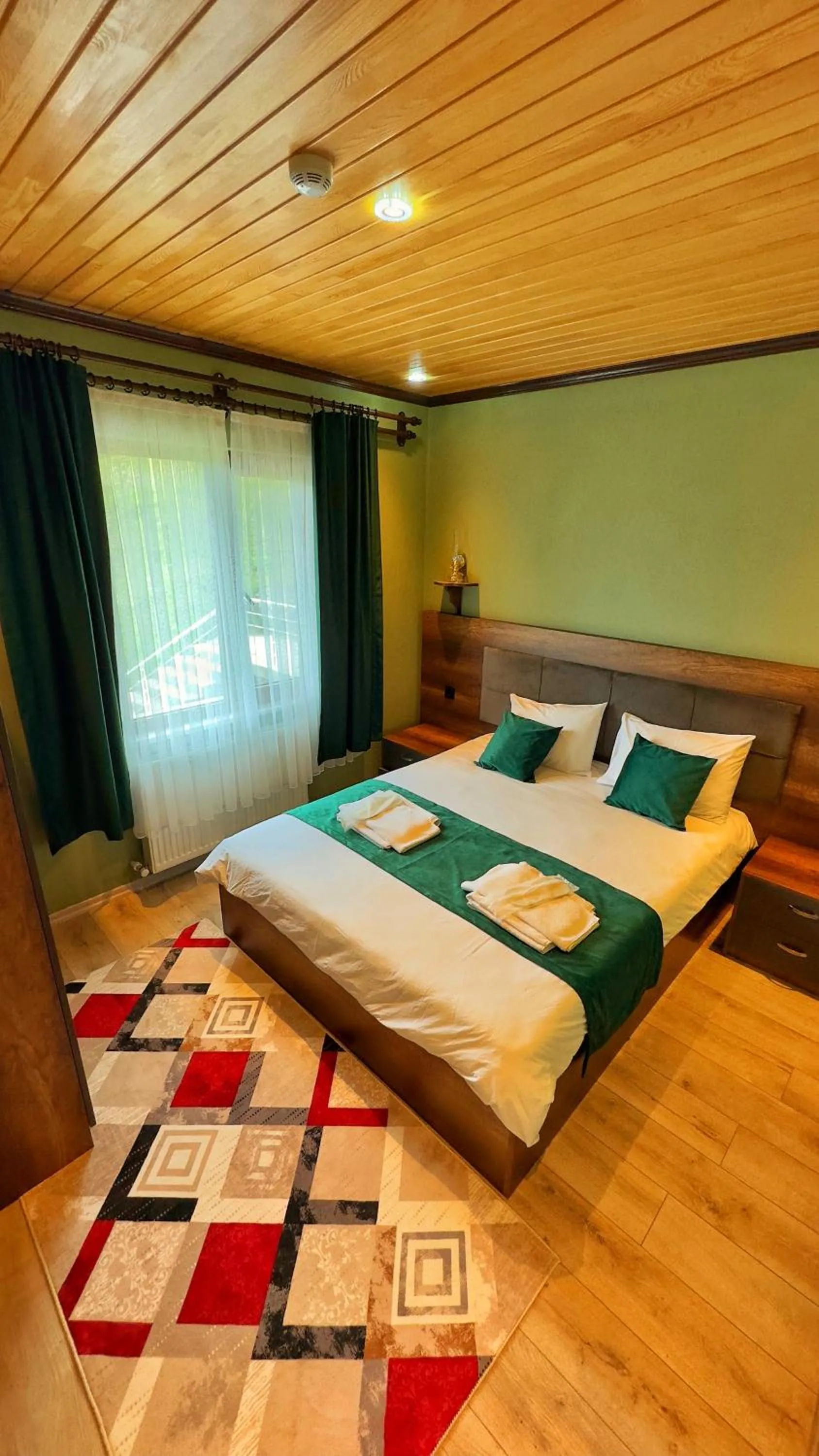 Bed in Kalispera Apart Otel