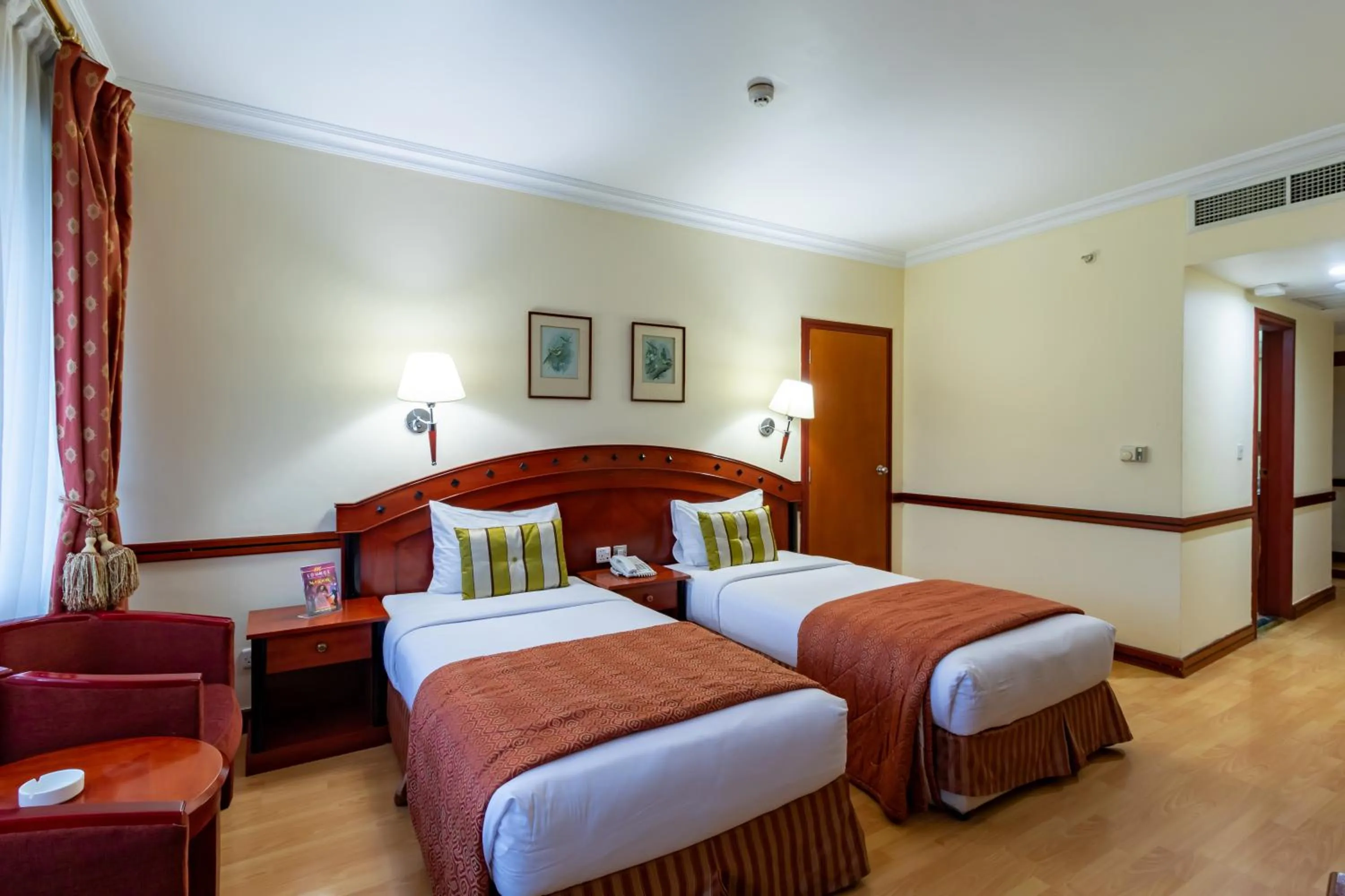 Bed in City Palace Hotel