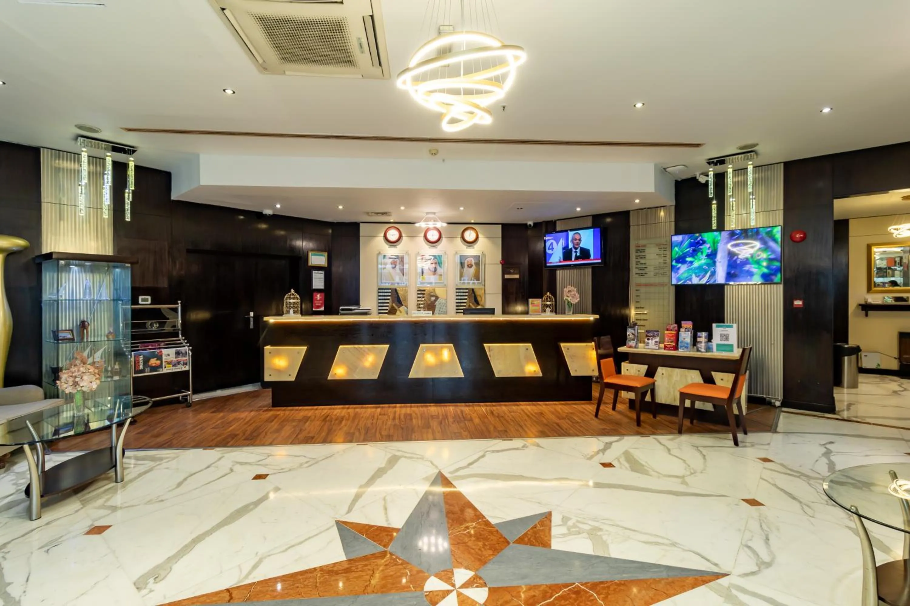 Lobby or reception in City Palace Hotel