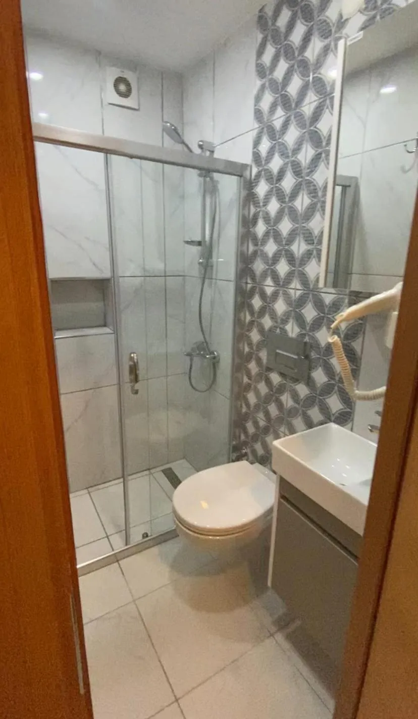 Shower in Riverland Suites Apart Hotel