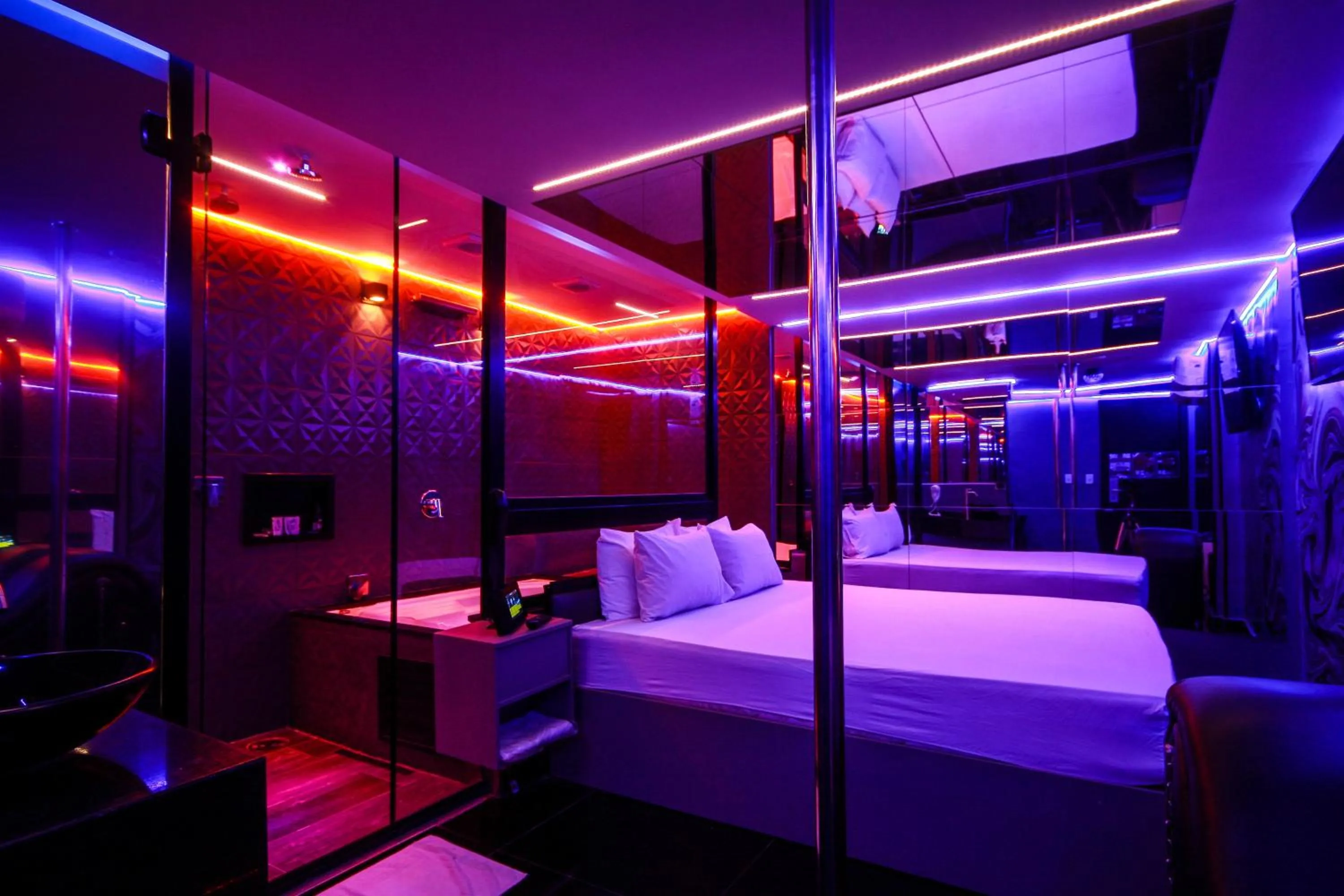 Bed in Adrenalina Motel Itaquera - Arena Corinthians