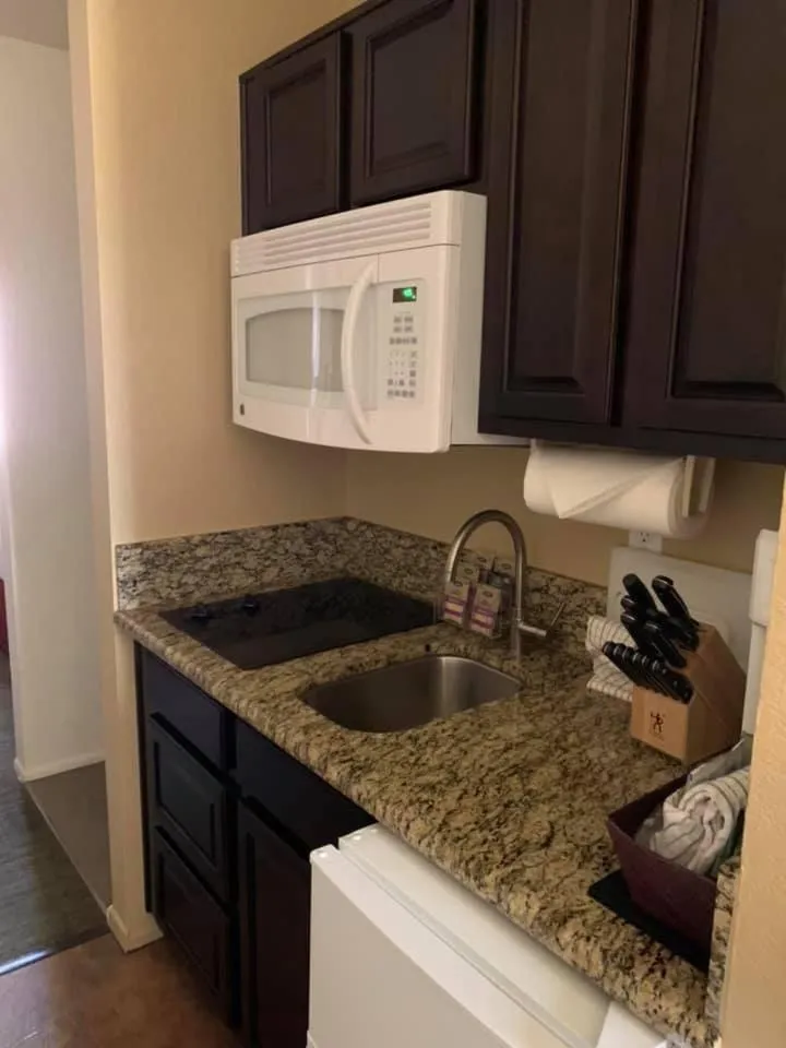 Kitchen or kitchenette in GetAways at Havasu Dunes Resort