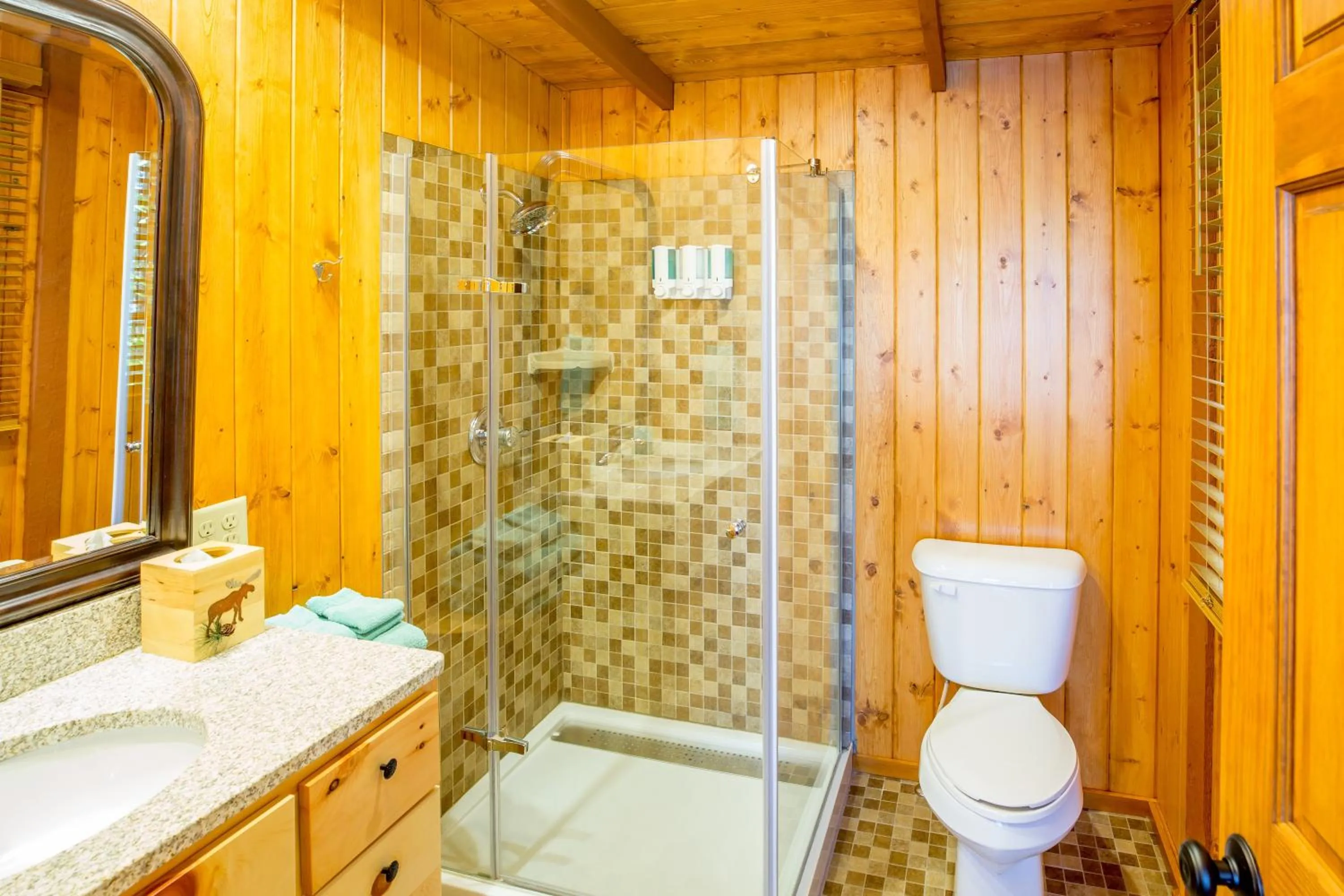 Bathroom in Ludlow's Island Resort