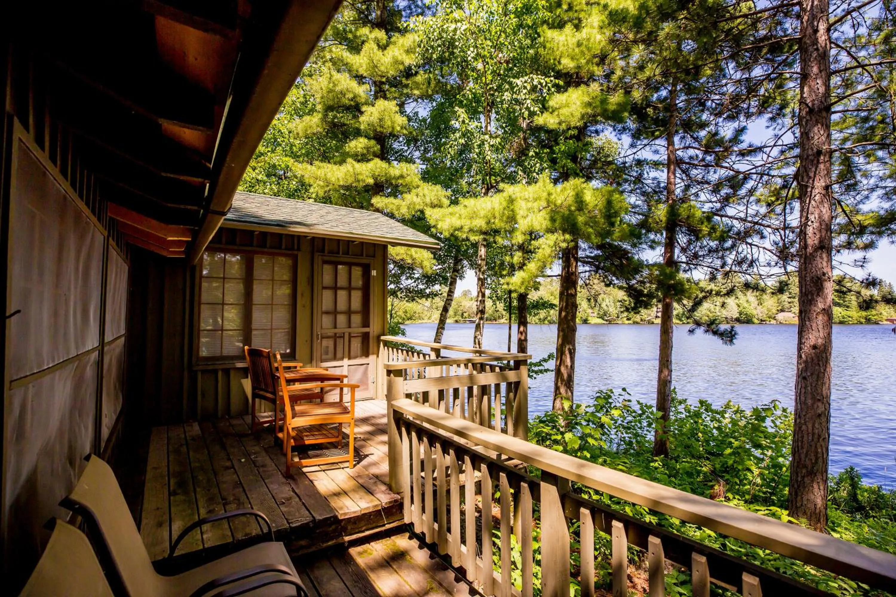 Lake view in Ludlow's Island Resort