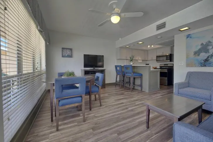 Living room in GetAways at Dover House Resort