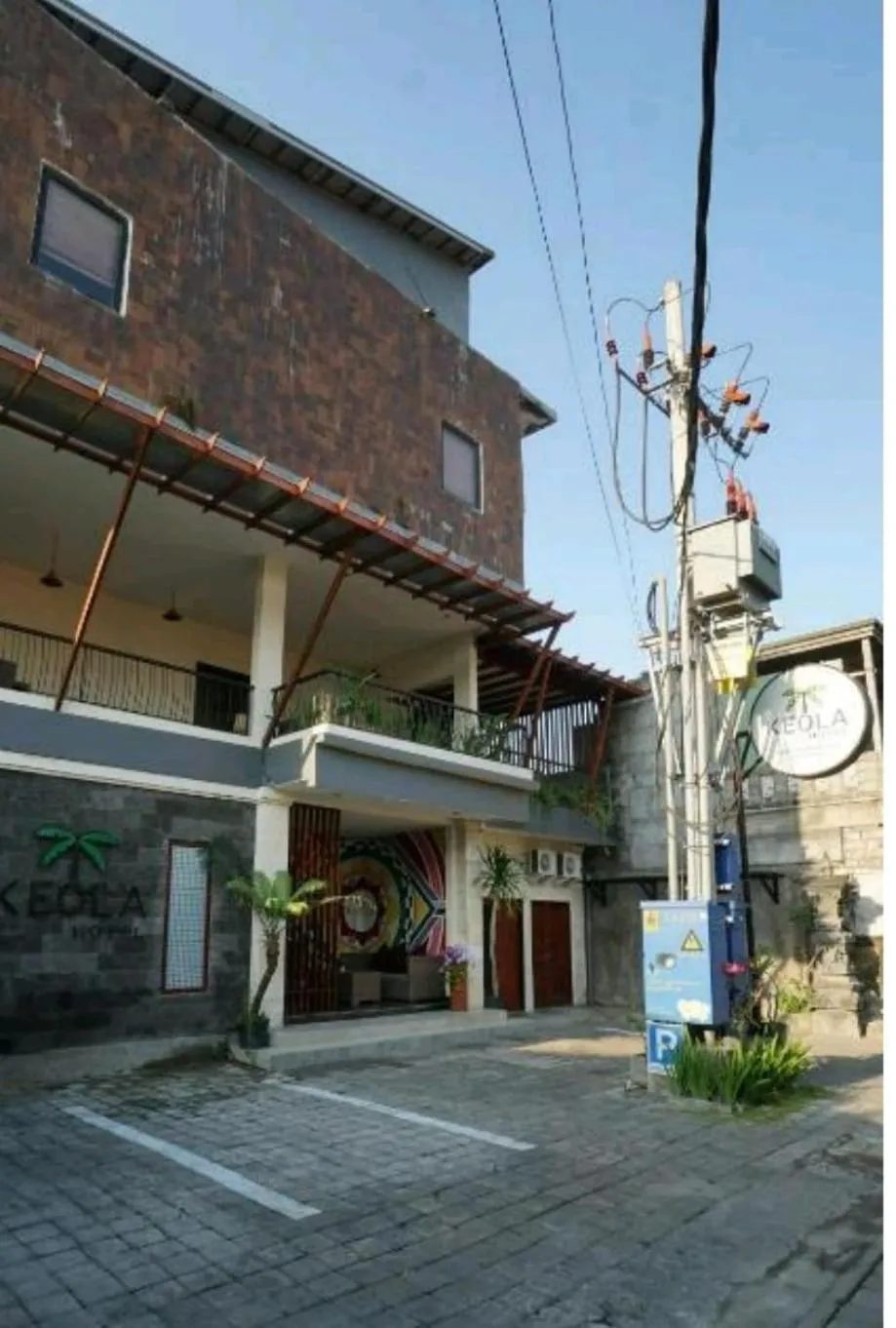 Property building in Keola Hotel Legian