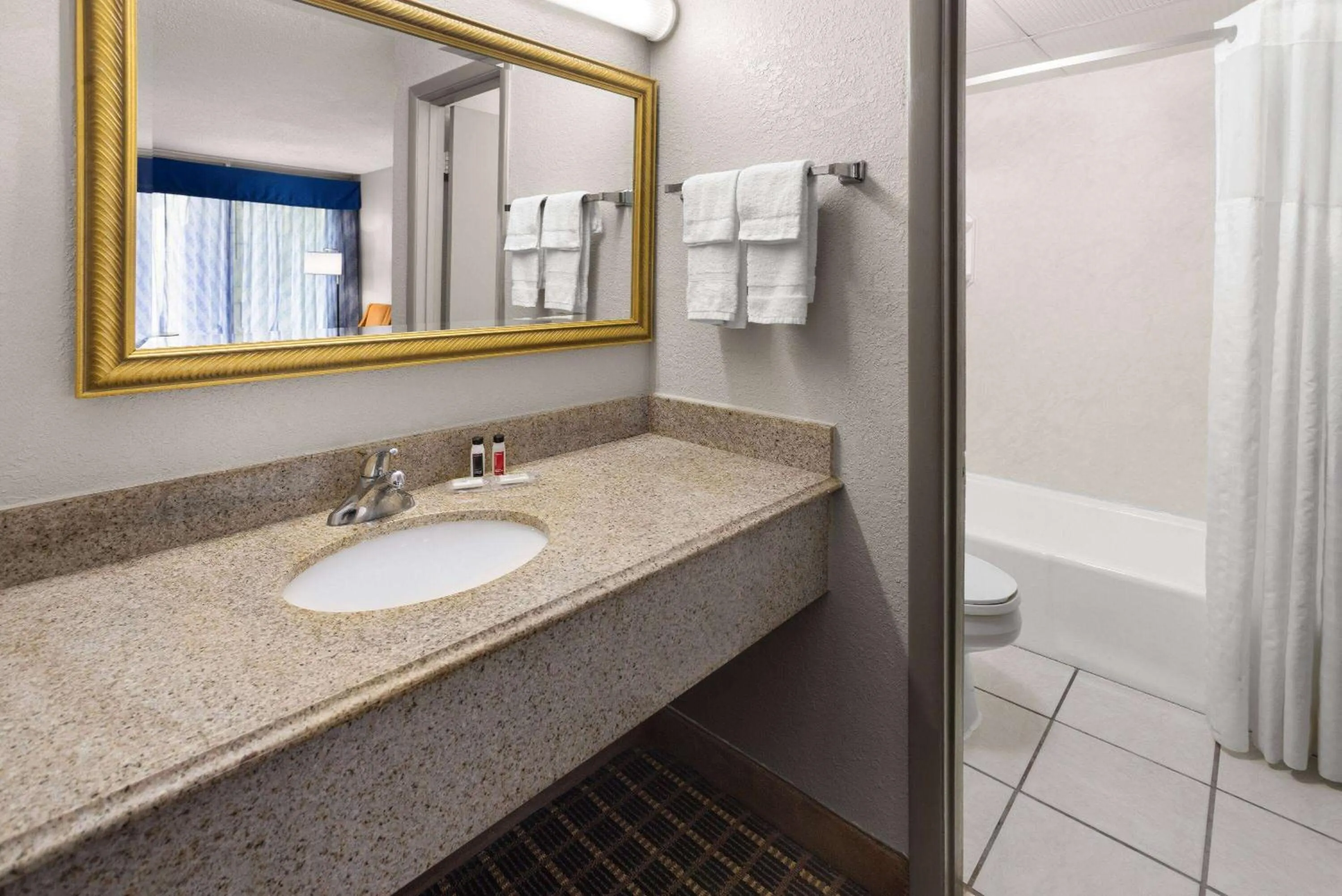Bathroom in Days Inn by Wyndham Waycross