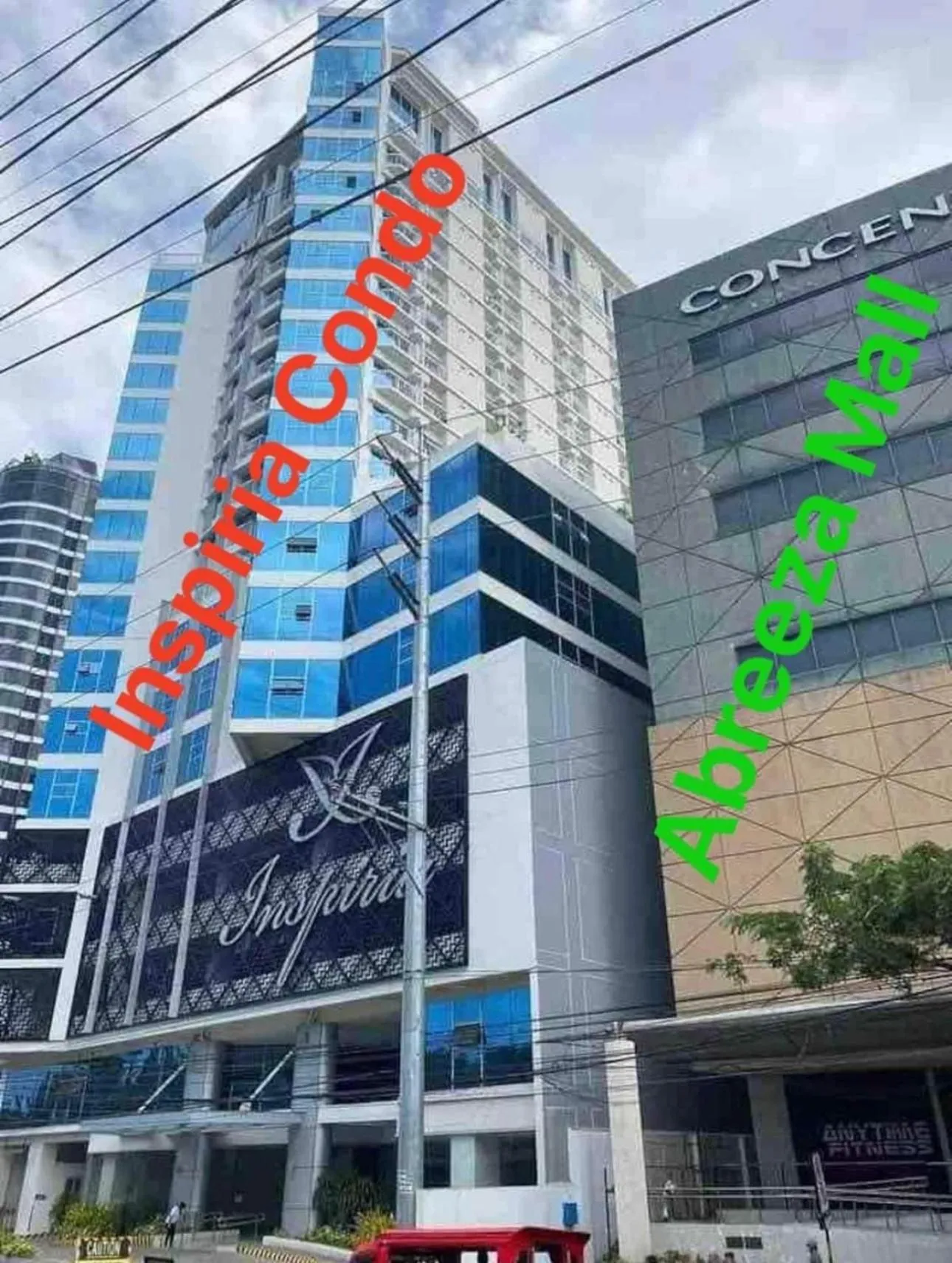 Lengs Place 2 - Studio with Balcony at Inspiria Condo, Beside Abreeza Mall