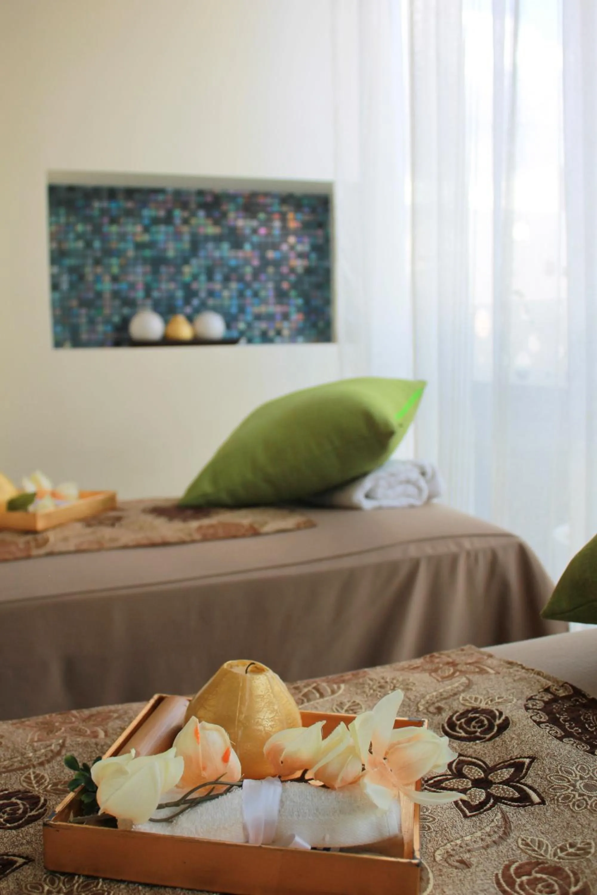 Spa and wellness centre/facilities, Bed in Hotel 100 Luxury Suites by Preferred