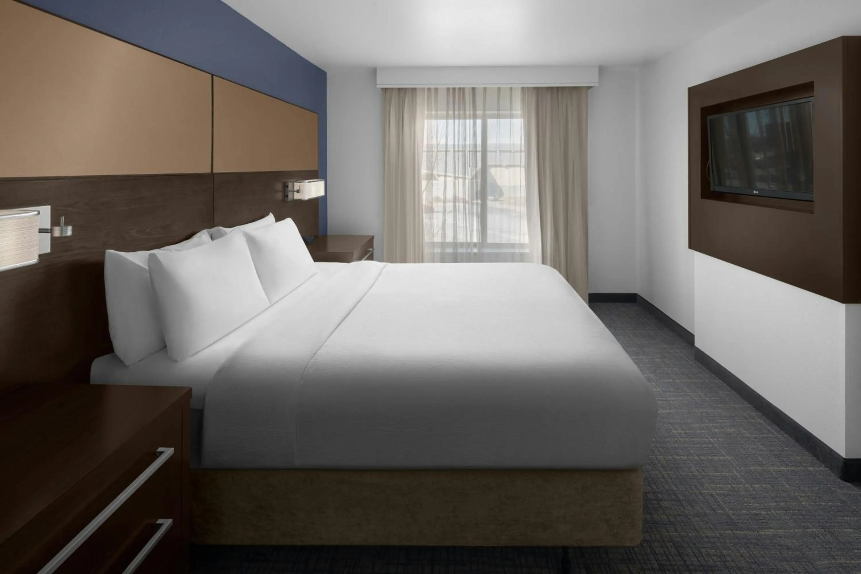 Bedroom, Bed in Residence Inn Salt Lake City Murray