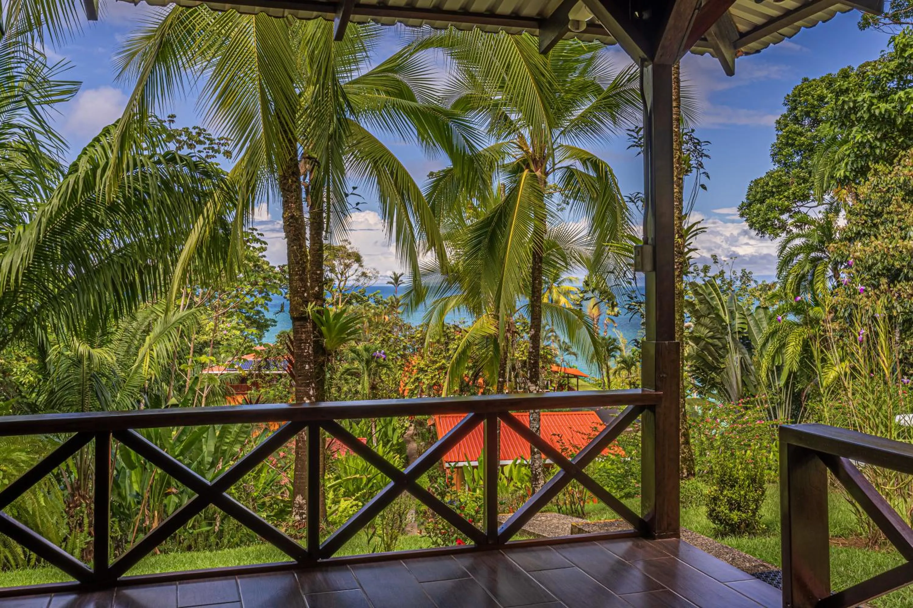 Natural landscape in Las Caletas Lodge