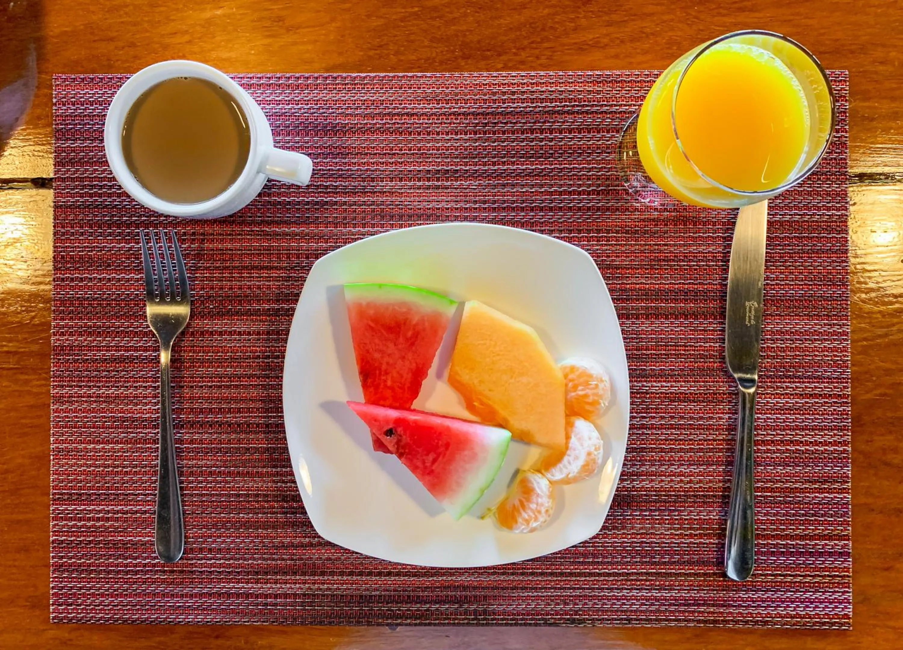 Breakfast in Las Caletas Lodge