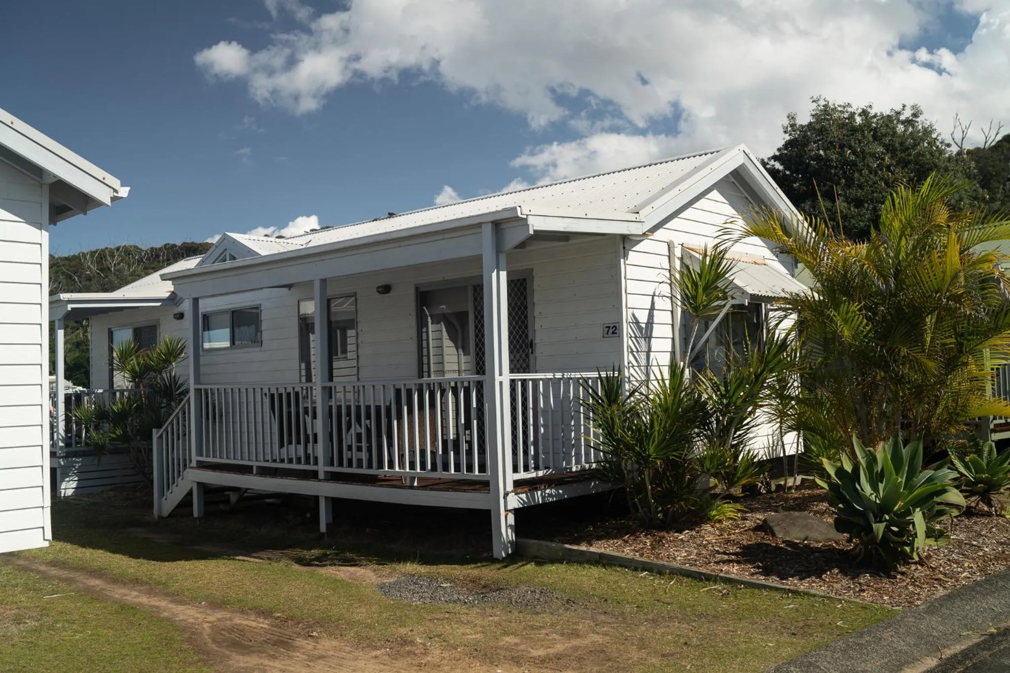 Garden view in Blue Lagoon Beach Resort